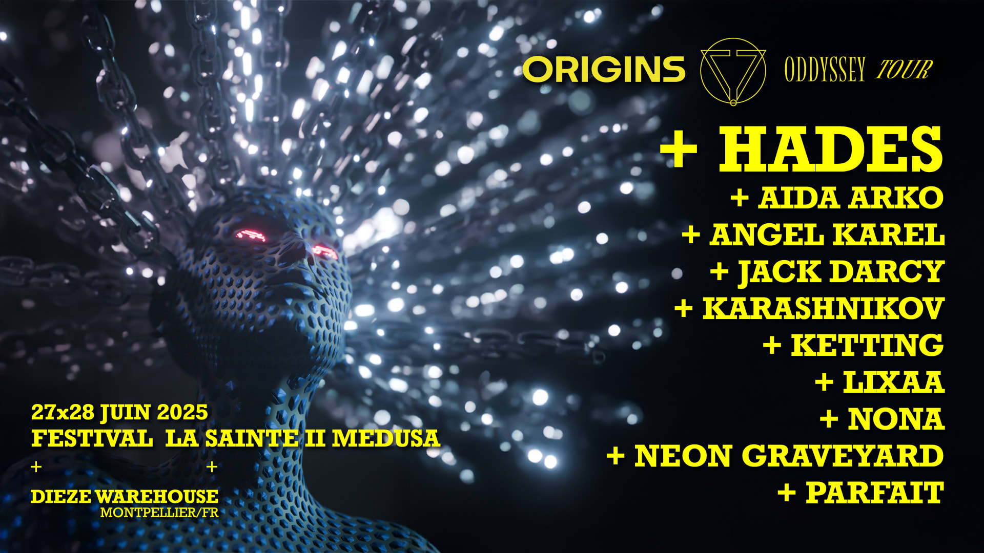 Festival Origins : La Sainte II Medusa