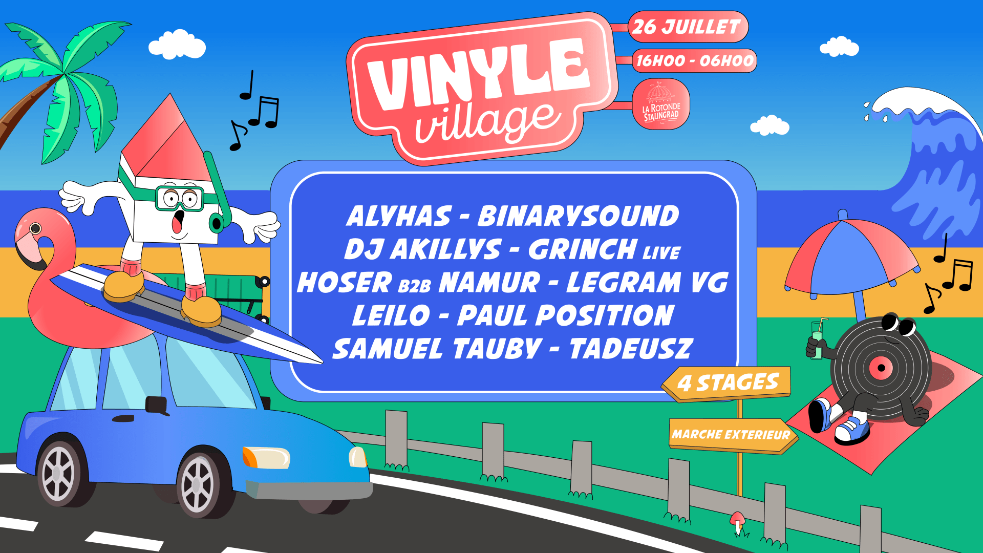 Vinyle Village · Summer Camp (Préventes Sold Out)