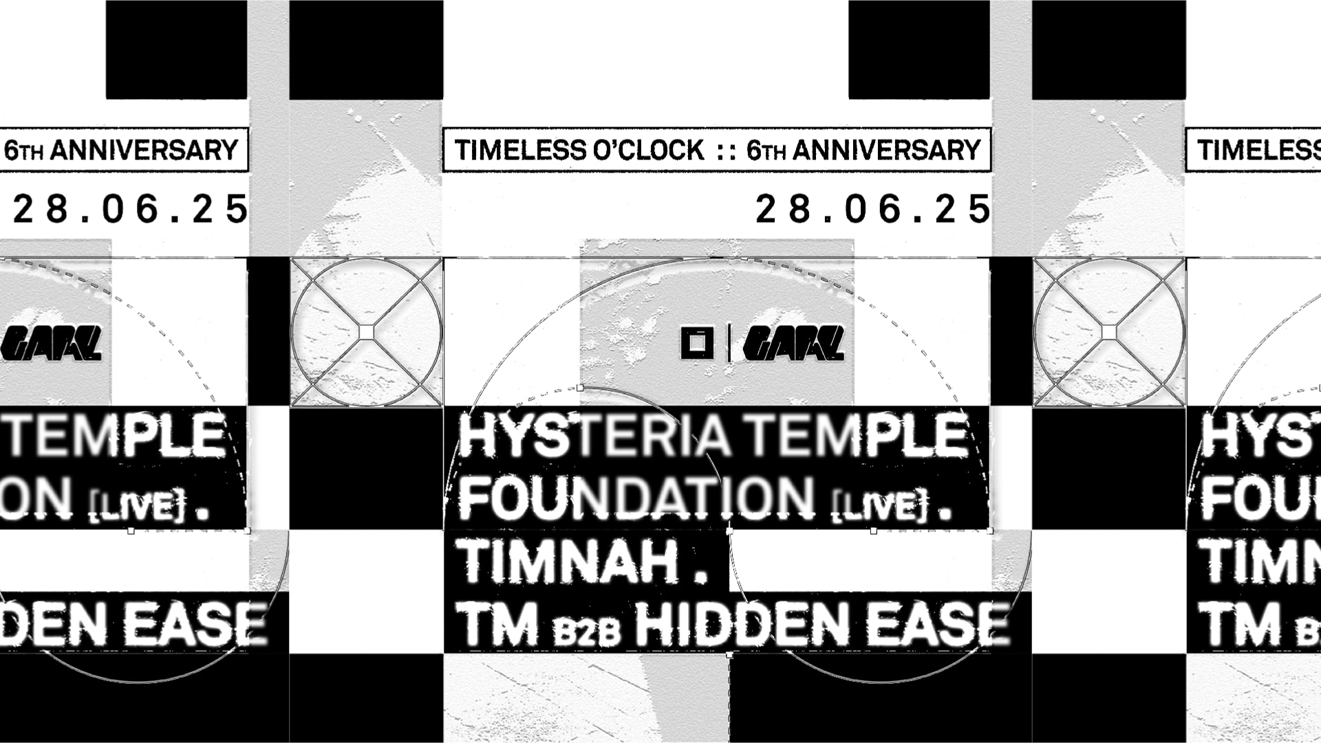 Hysteria Temple Foundation [Live], Timnah,Tm B2b Hidden Ease
