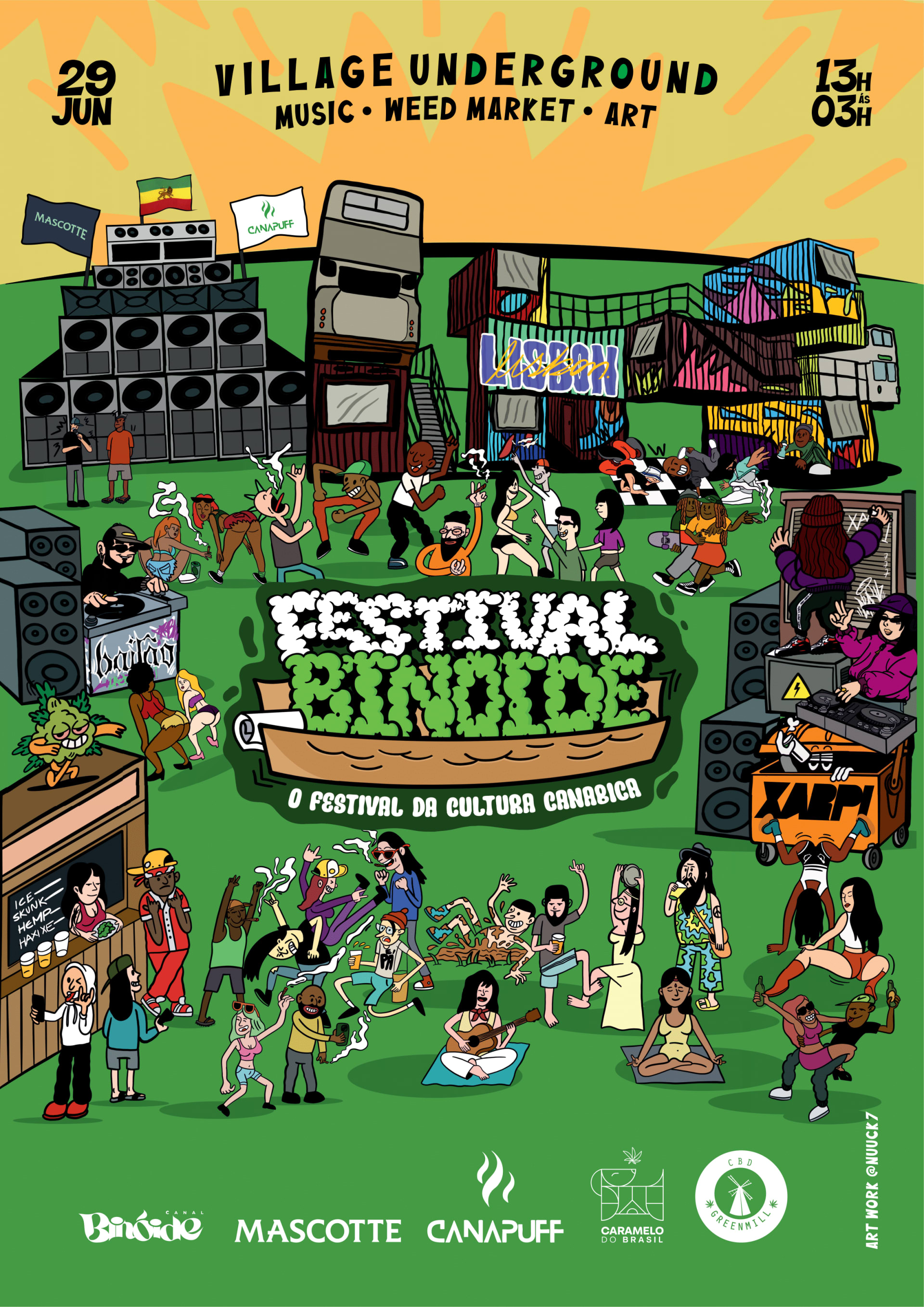 Festival Binóide: O Festival Da Cultura Canábica