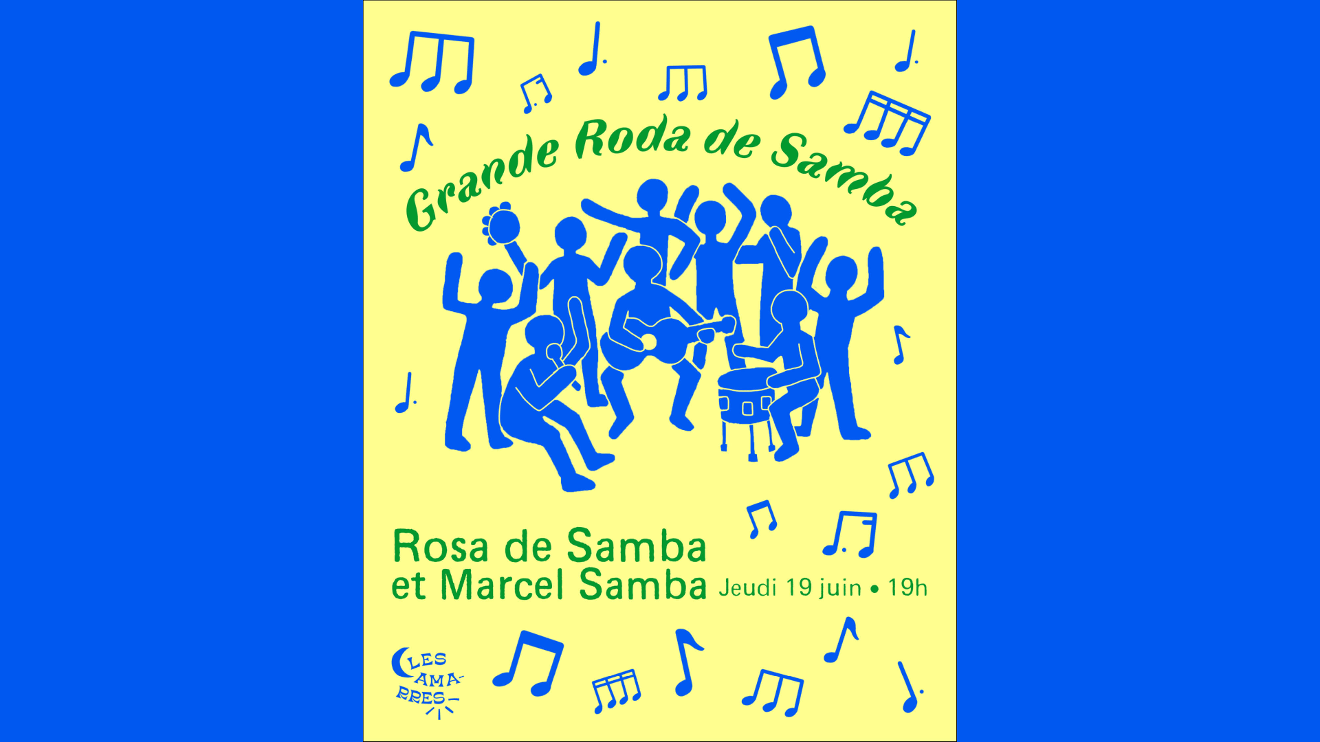 Grande Roda De Samba : Rosa De Samba Et Marcel Samba !