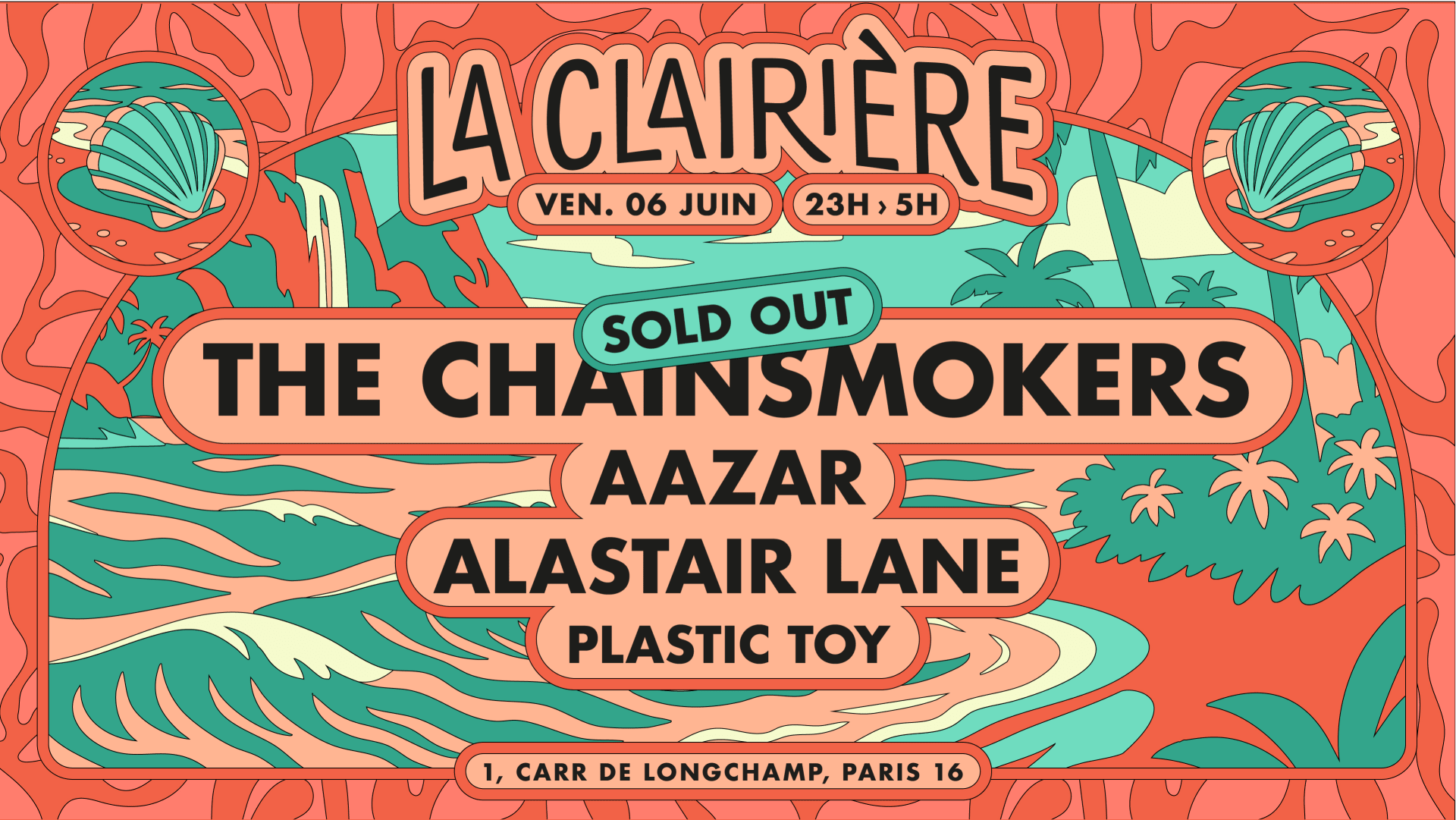 La Clairière : The Chainsmokers