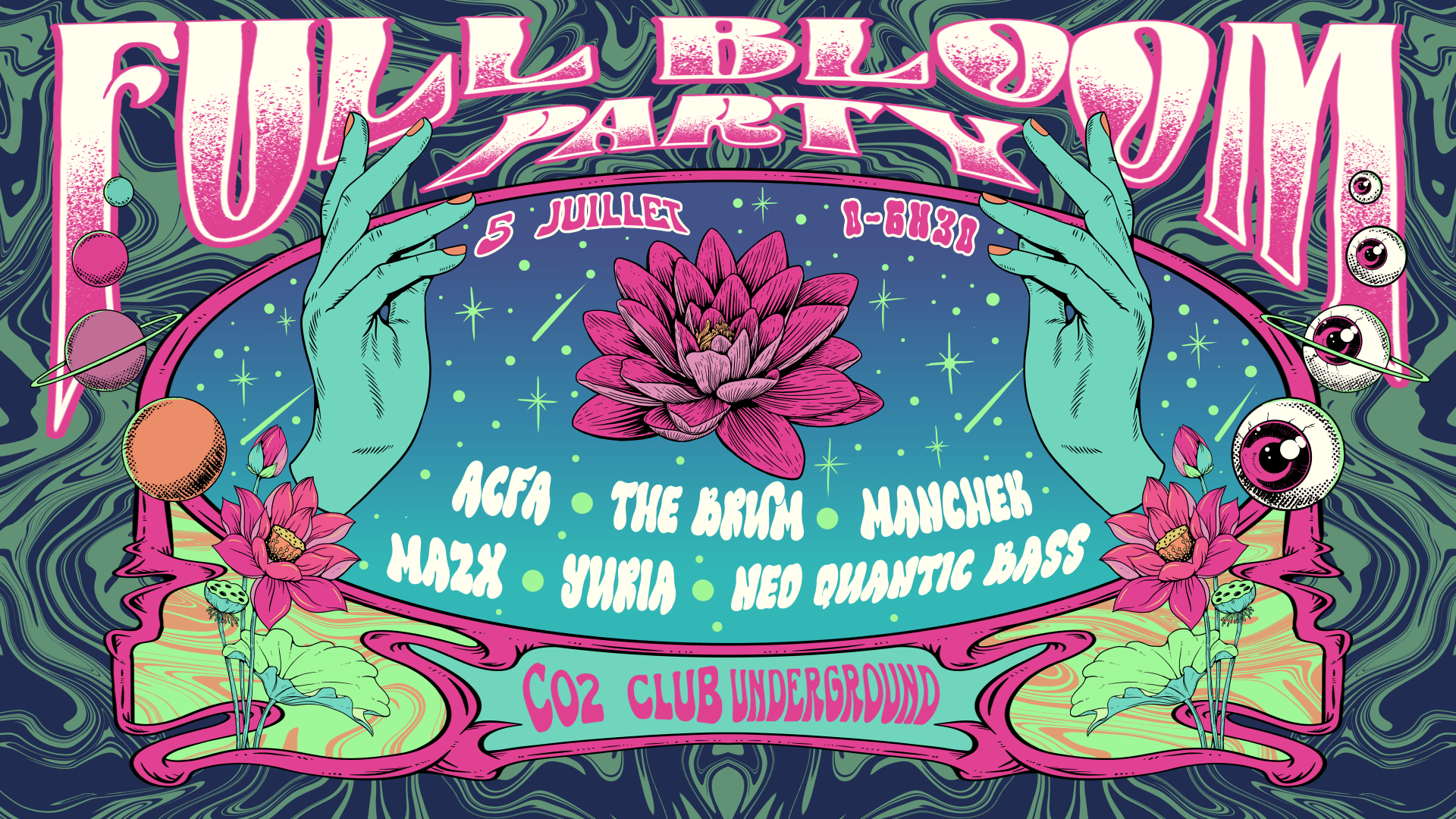 Full Bloom Party 3 - Full Crew