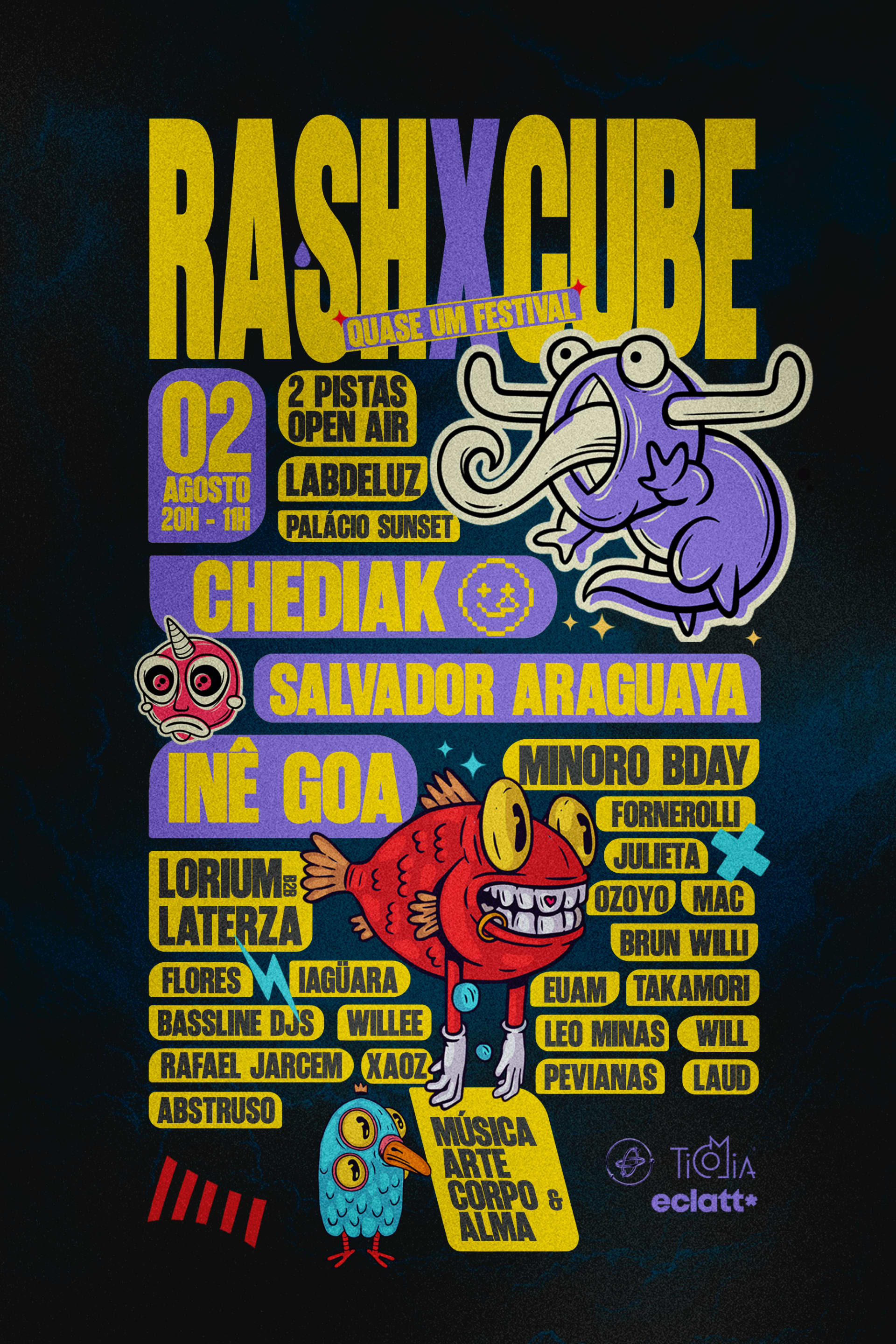 Rash X Cube • Quase Um Festival
