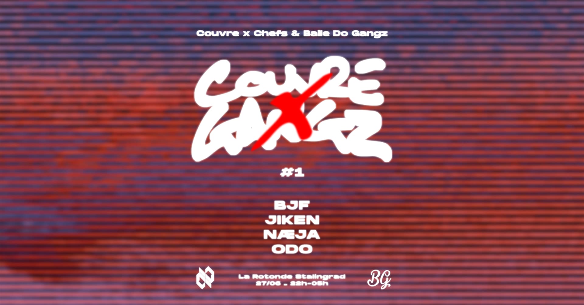 Couvre X Gangz : Bjf · Jiken · Naeja & More