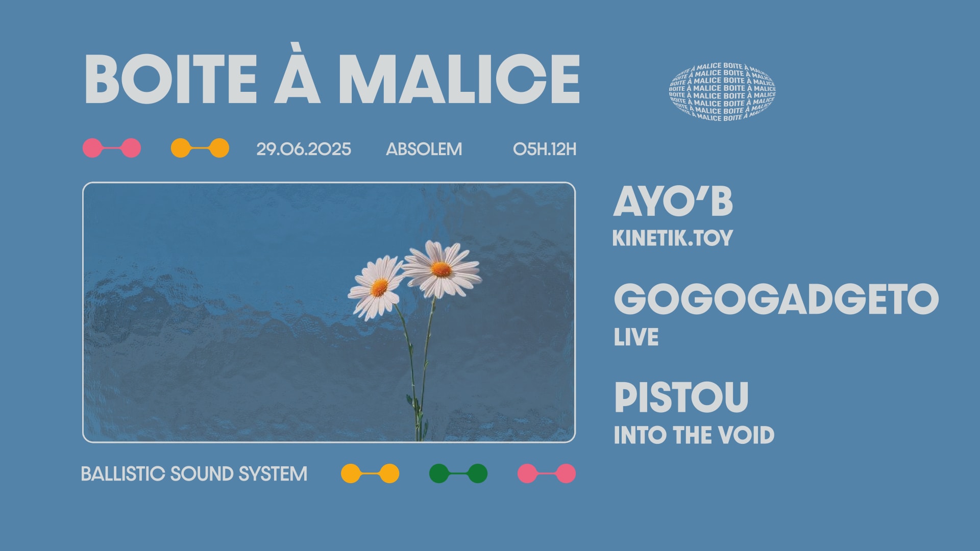 Boite A Malice : Gogo Gadgeto, Ayo'b, Pistou