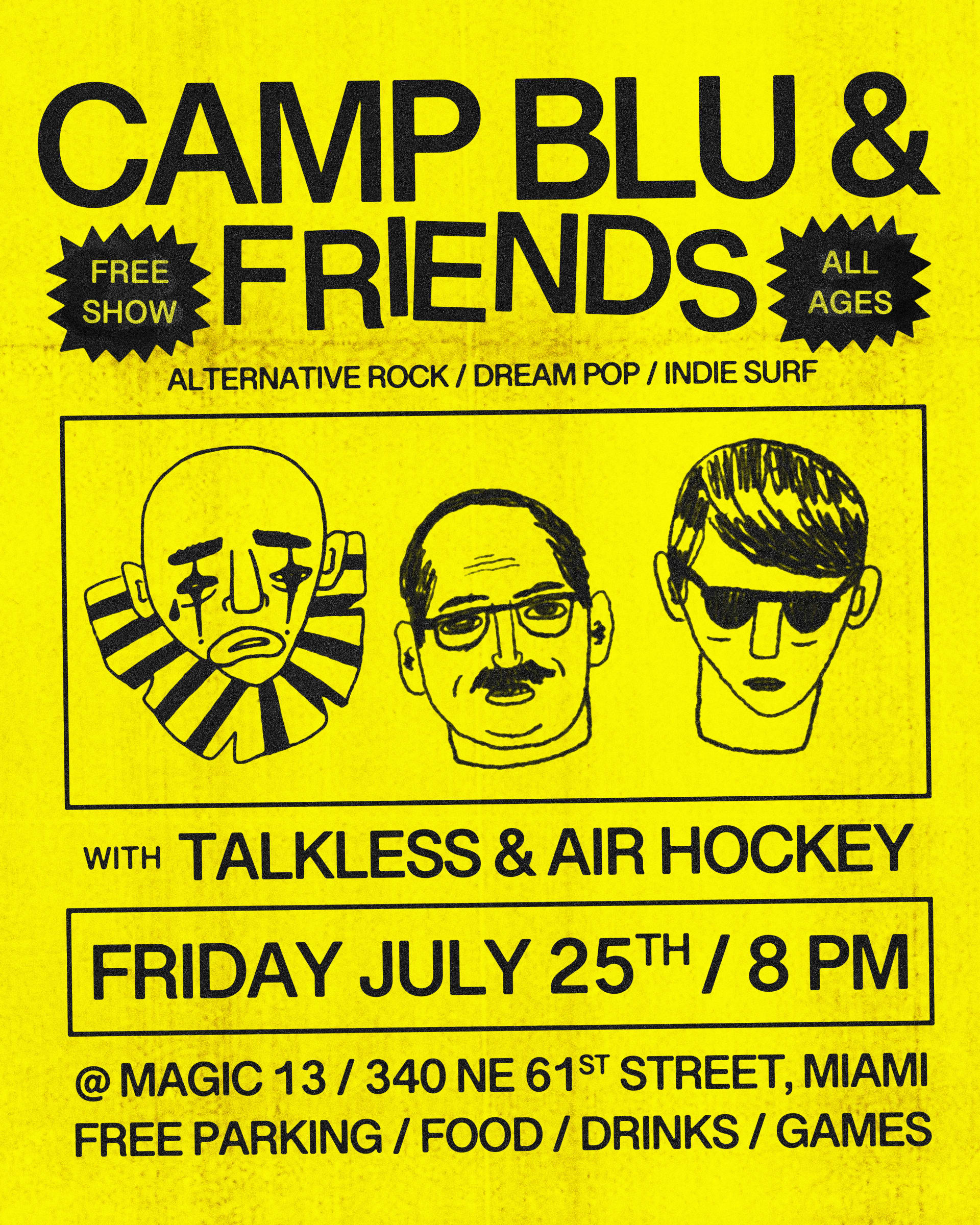 Camp Blu & Friends (Free Rsvp)