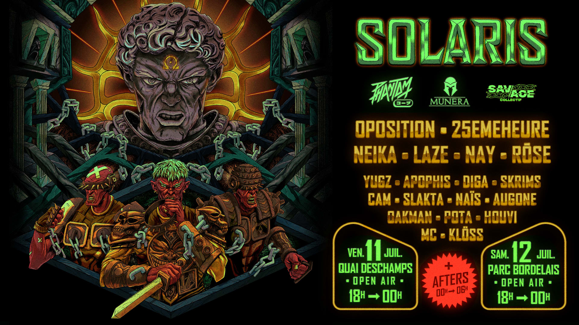 Solaris Open Air - Collectif Munera X Savage X Phantom