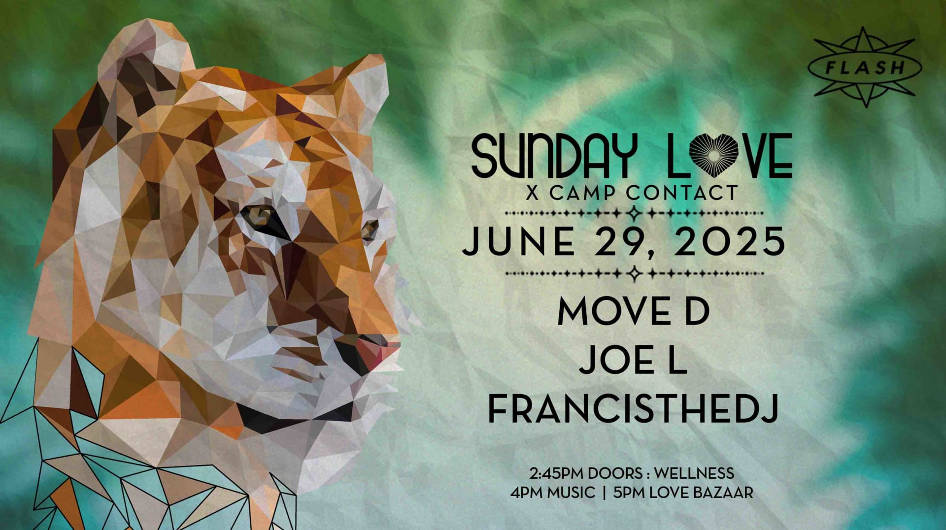 Sunday Love X Camp Contact: Move D - Joe L - Francisthedj