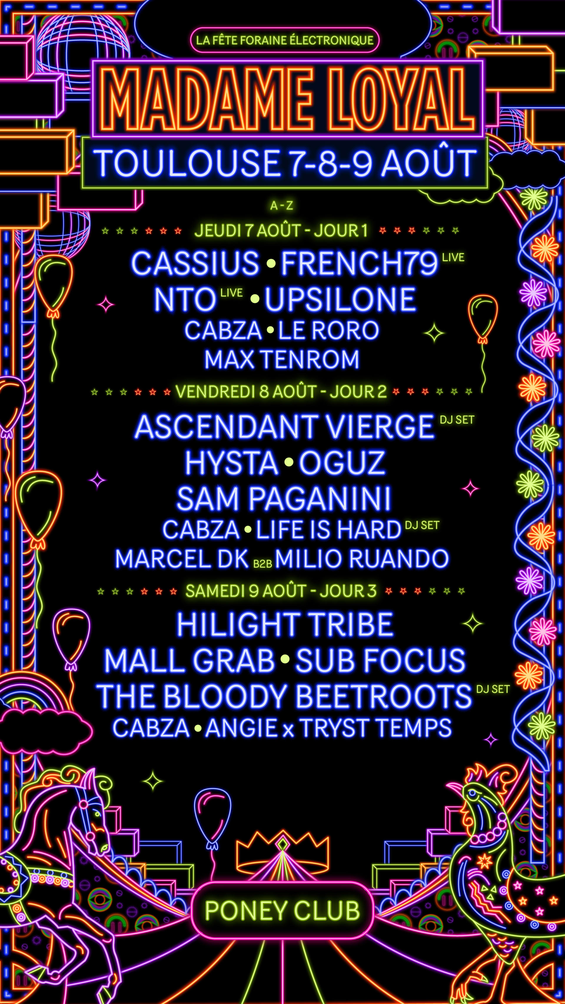 Madame Loyal Toulouse : Ascendant Vierge, Oguz, Nto & More