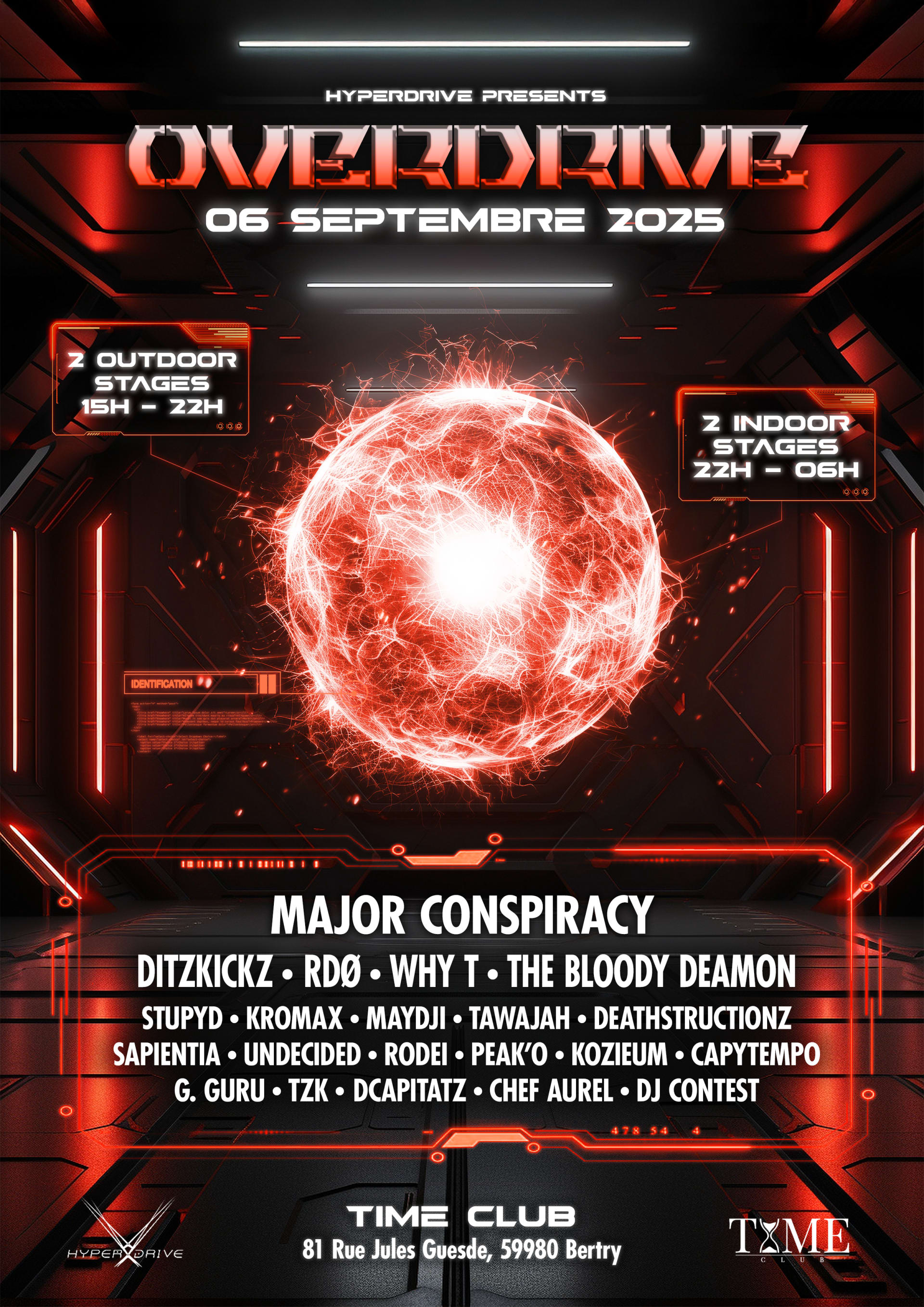Overdrive Early Hc & Uptempo Outdoor & Indoor + De 20 Artist
