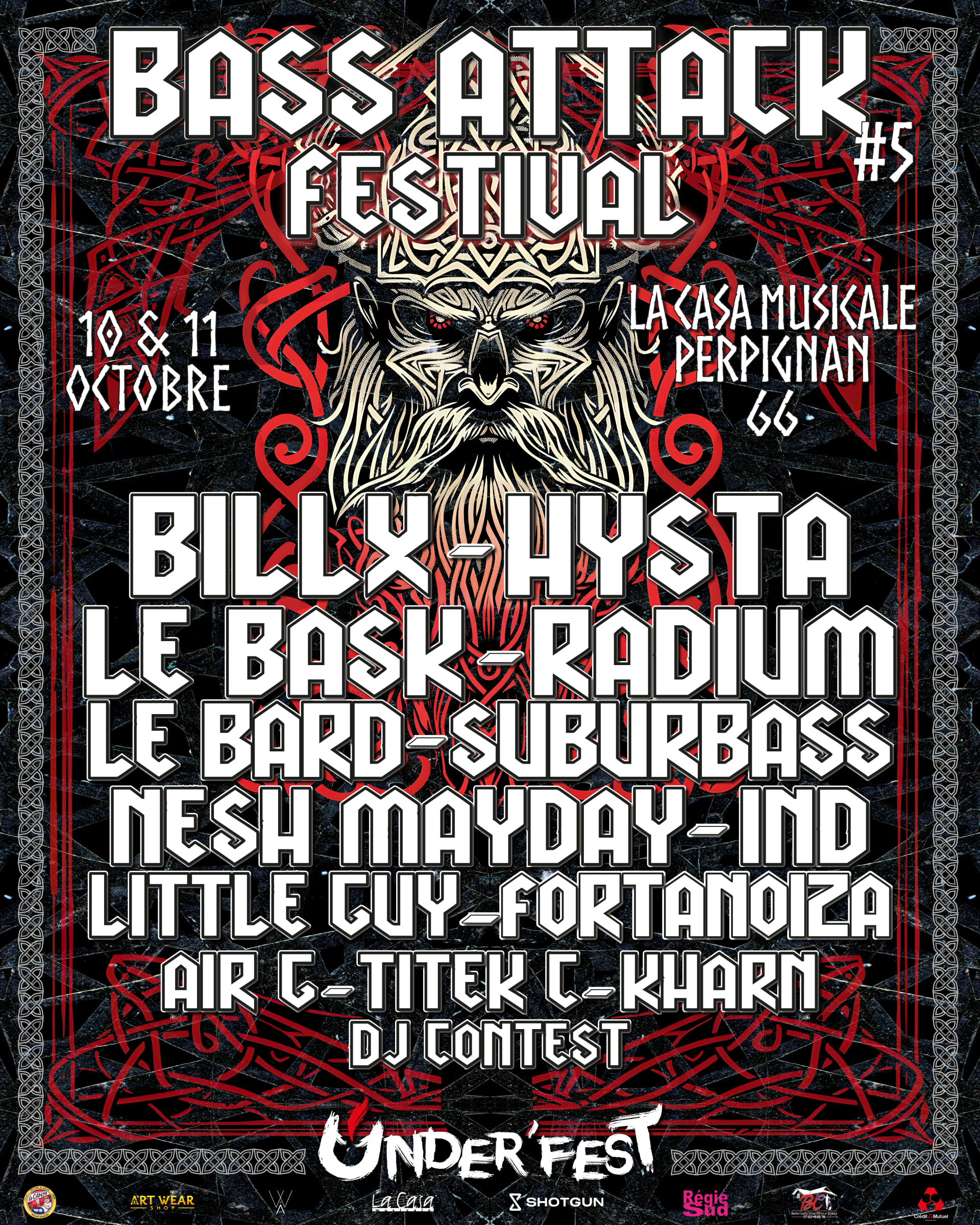 Bass Attack Festival #5 : Valhalla