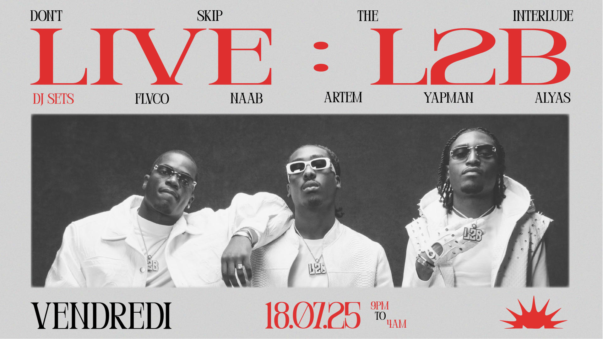 Don't Skip The Interlude X L2b : Golf White Party
