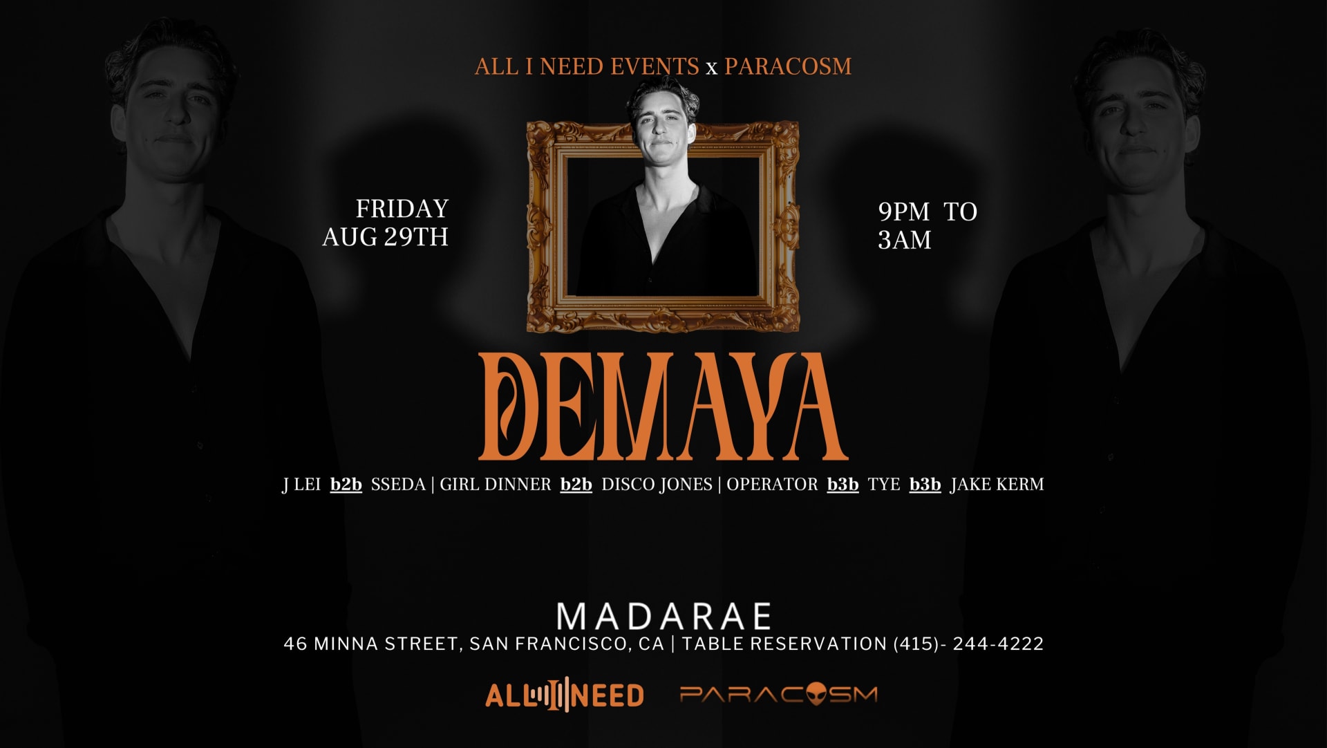 Demaya [Afro House] At Madarae Nightclub San Francisco