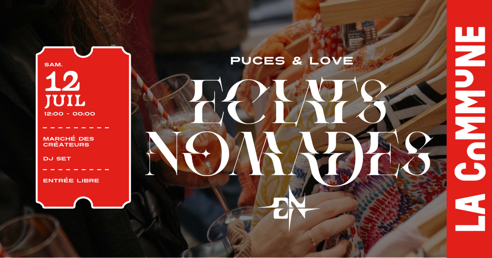 Éclats Nomades : Marché De Créateurs @Lacommune