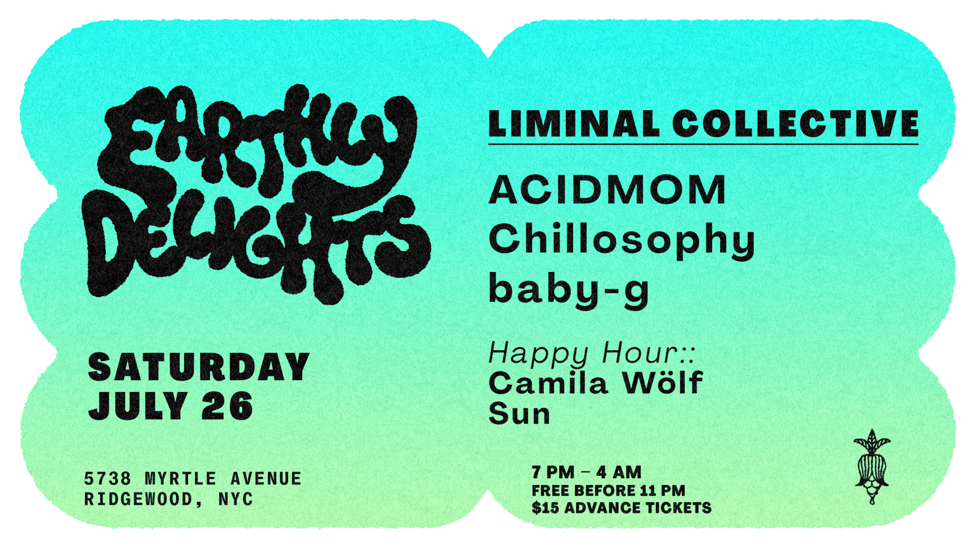 Liminal Collective W/ Acidmom, Chillosophy, Baby-G, + More