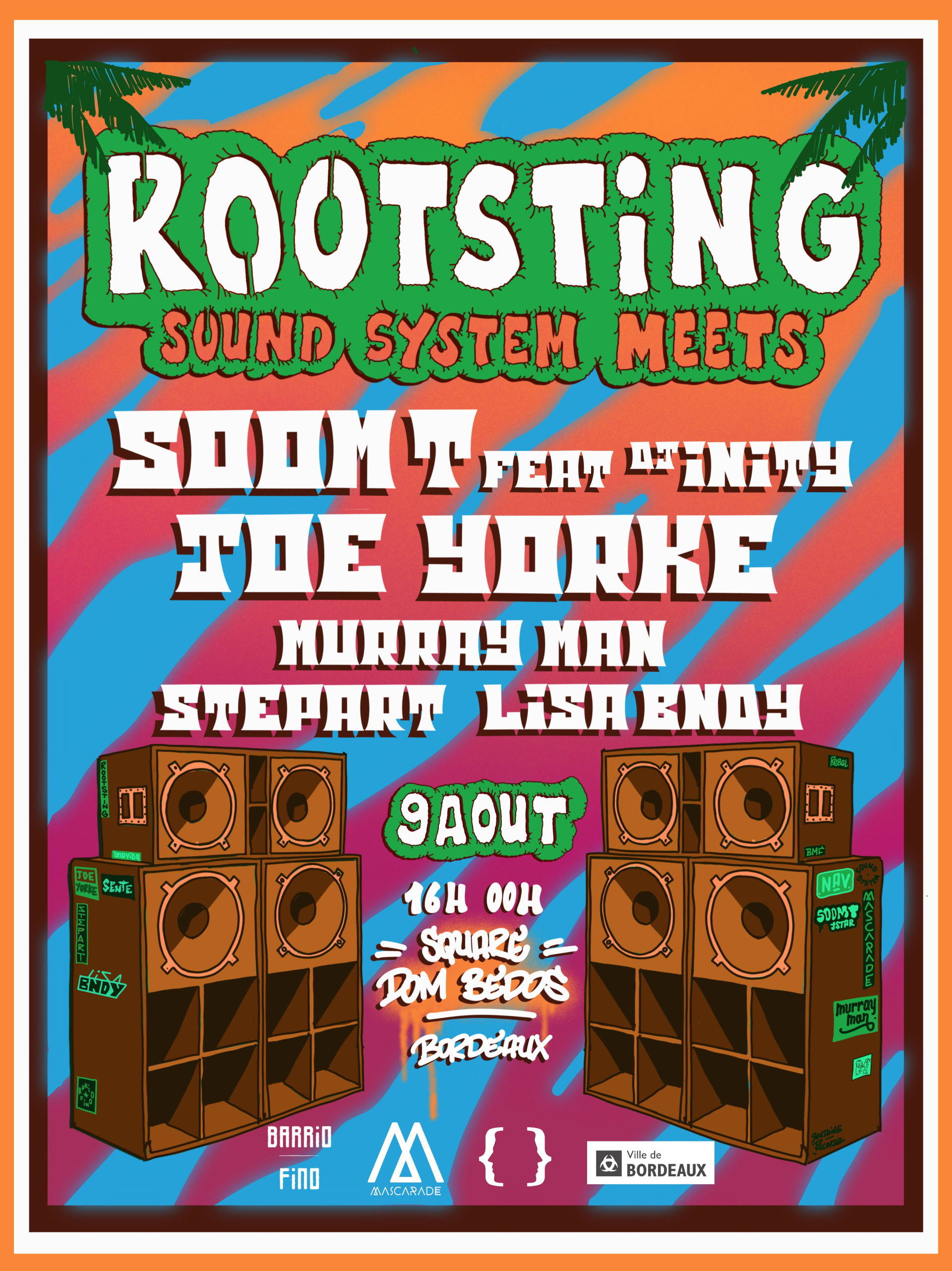 Rootsting Meets Soomt Joe Yorke Murray Man Stepart Lisa Bndy