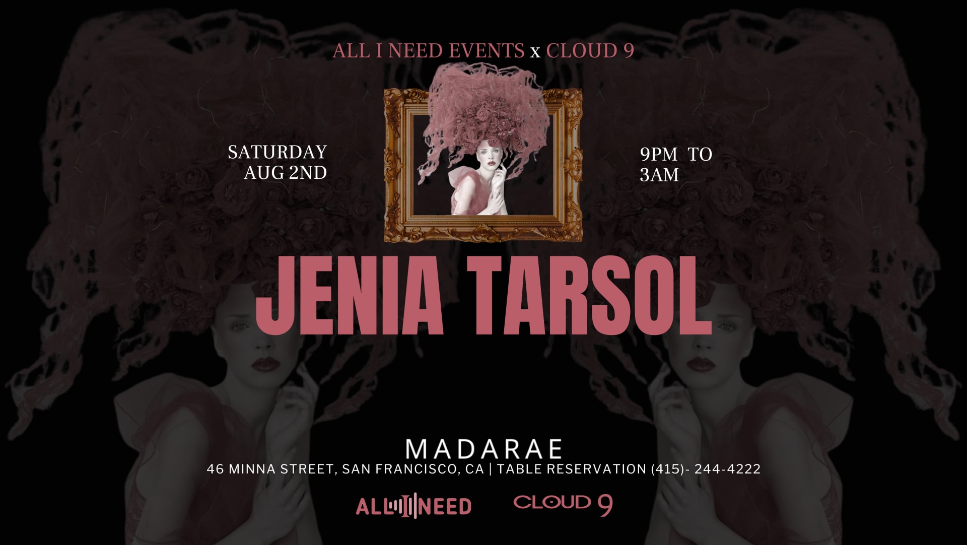Jenia Tarsol [Indie Dance & Melodic House] At Madarae Sf