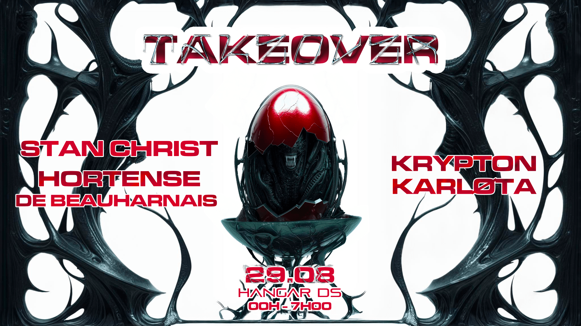 Takeover W/ Stan Christ / Krypton / Karlota / Hortense
