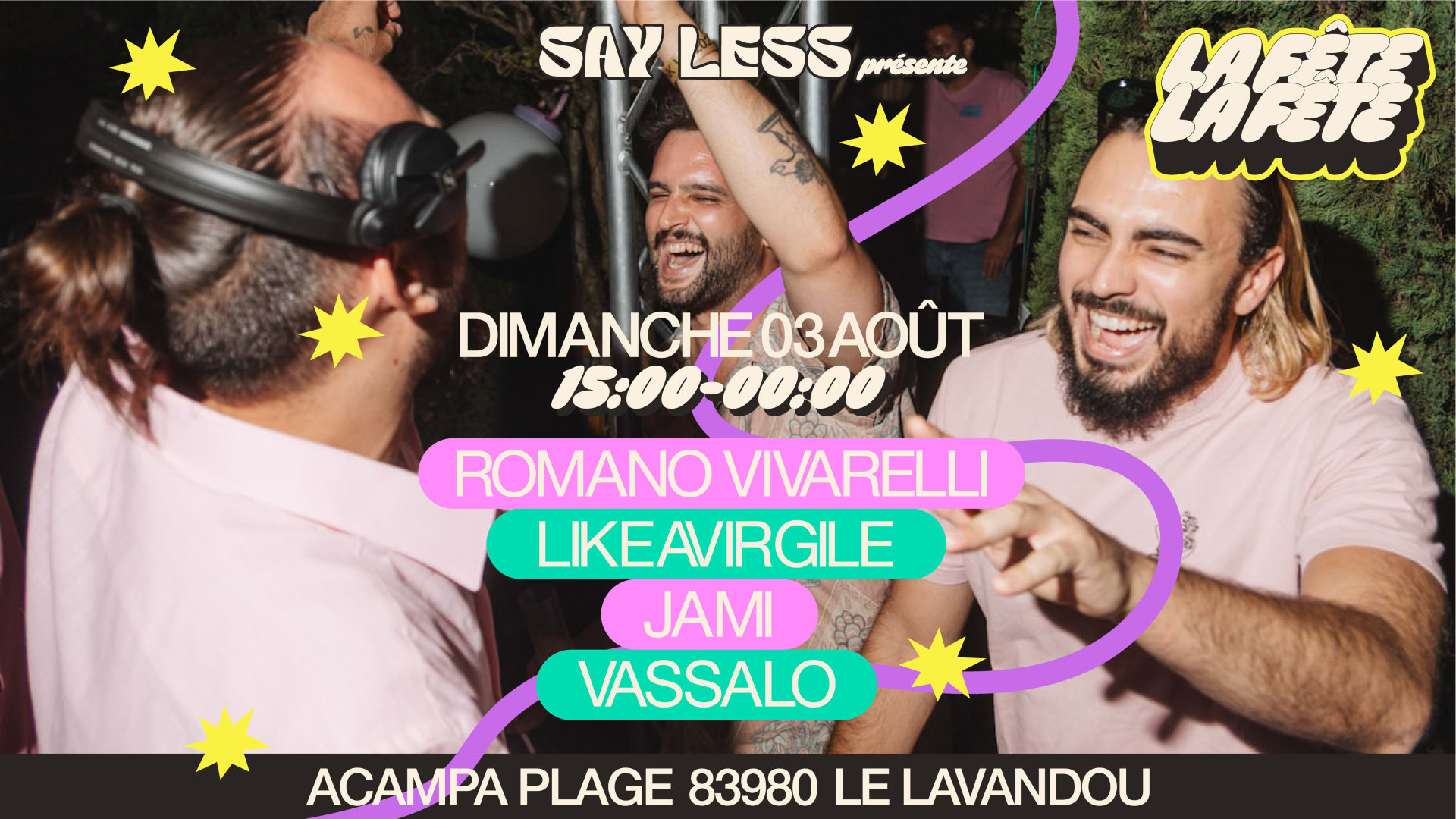 La Fête La Fête - Beach Party / Dim 03 Août