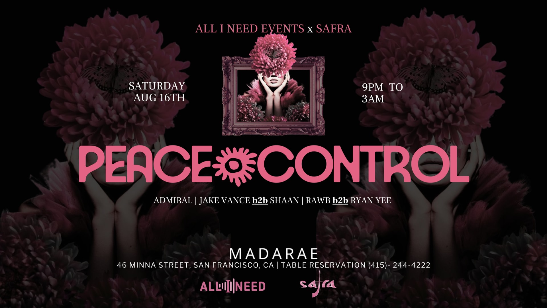 Peace Control [Afro House Show] At Madarae