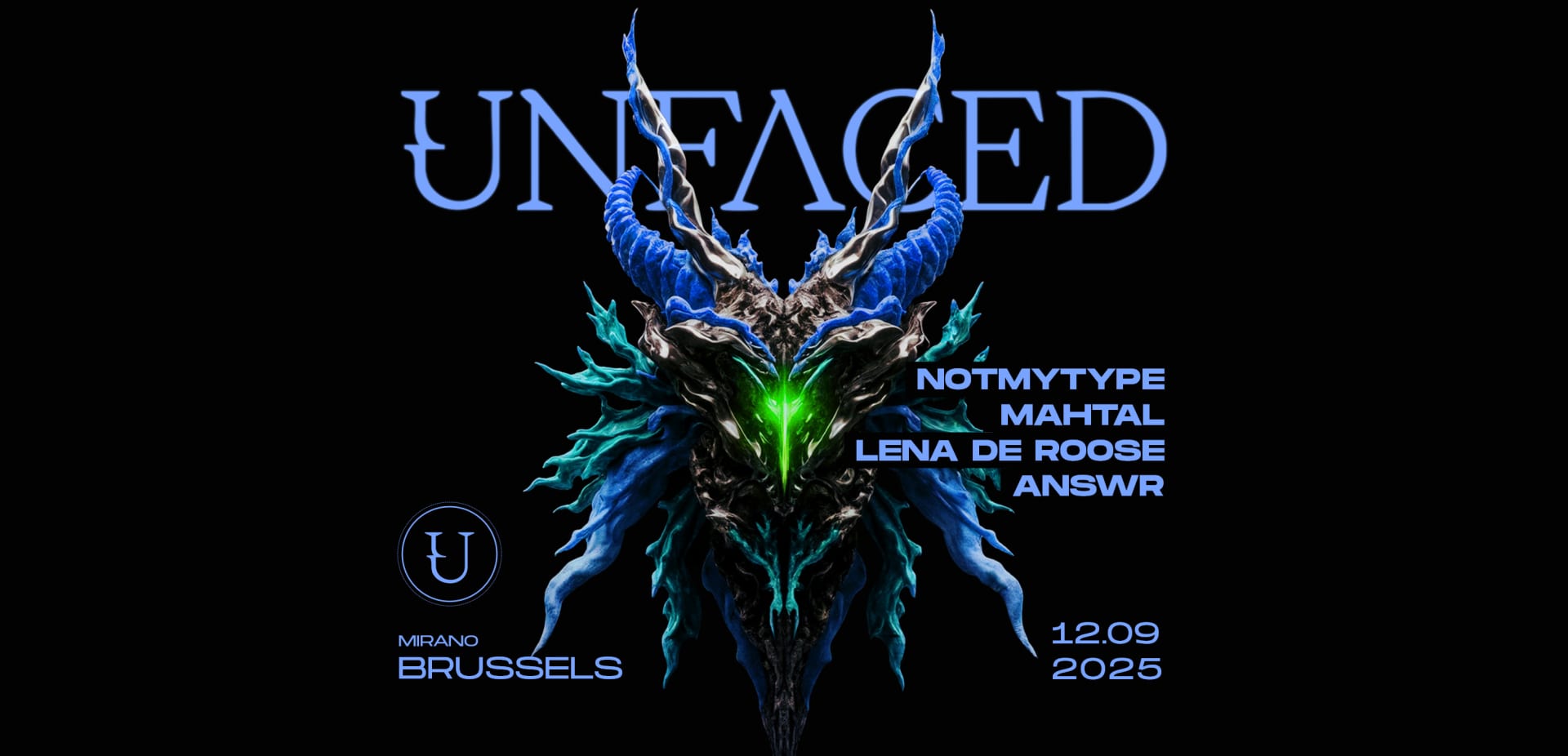 Unfaced Brussels W/ Notmytype, Mahtal, Lena De Roose, Answr