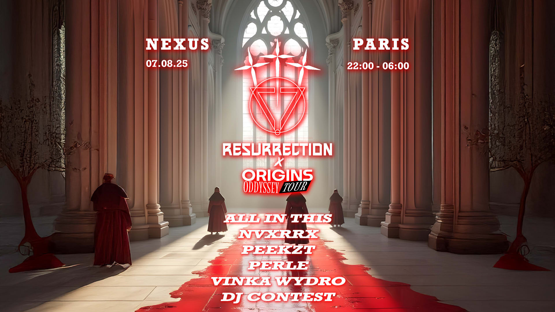 Resurrection X Origins Odyssey Tour