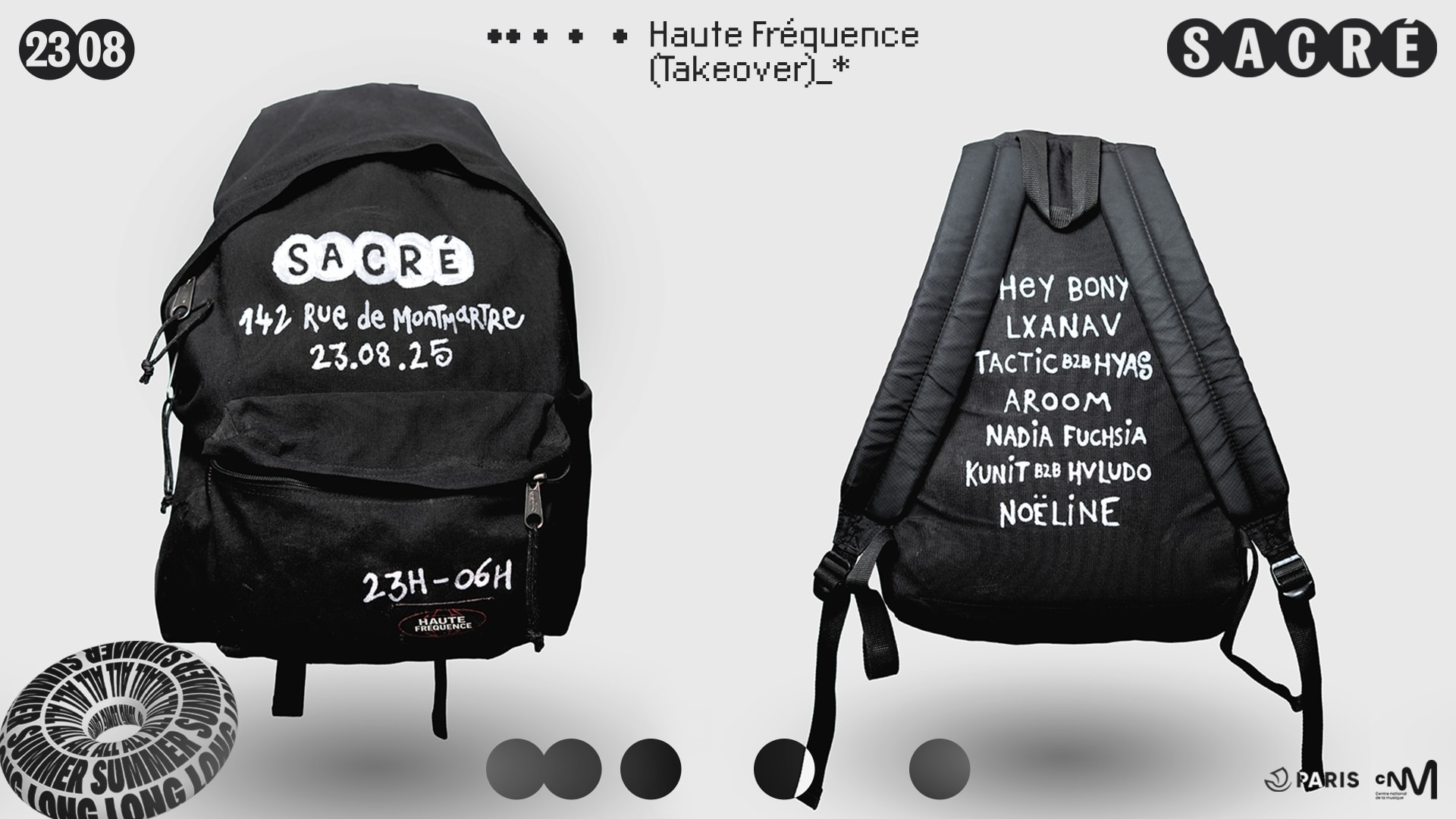 Sacré All Summer Long : Haute Fréquence Takeover