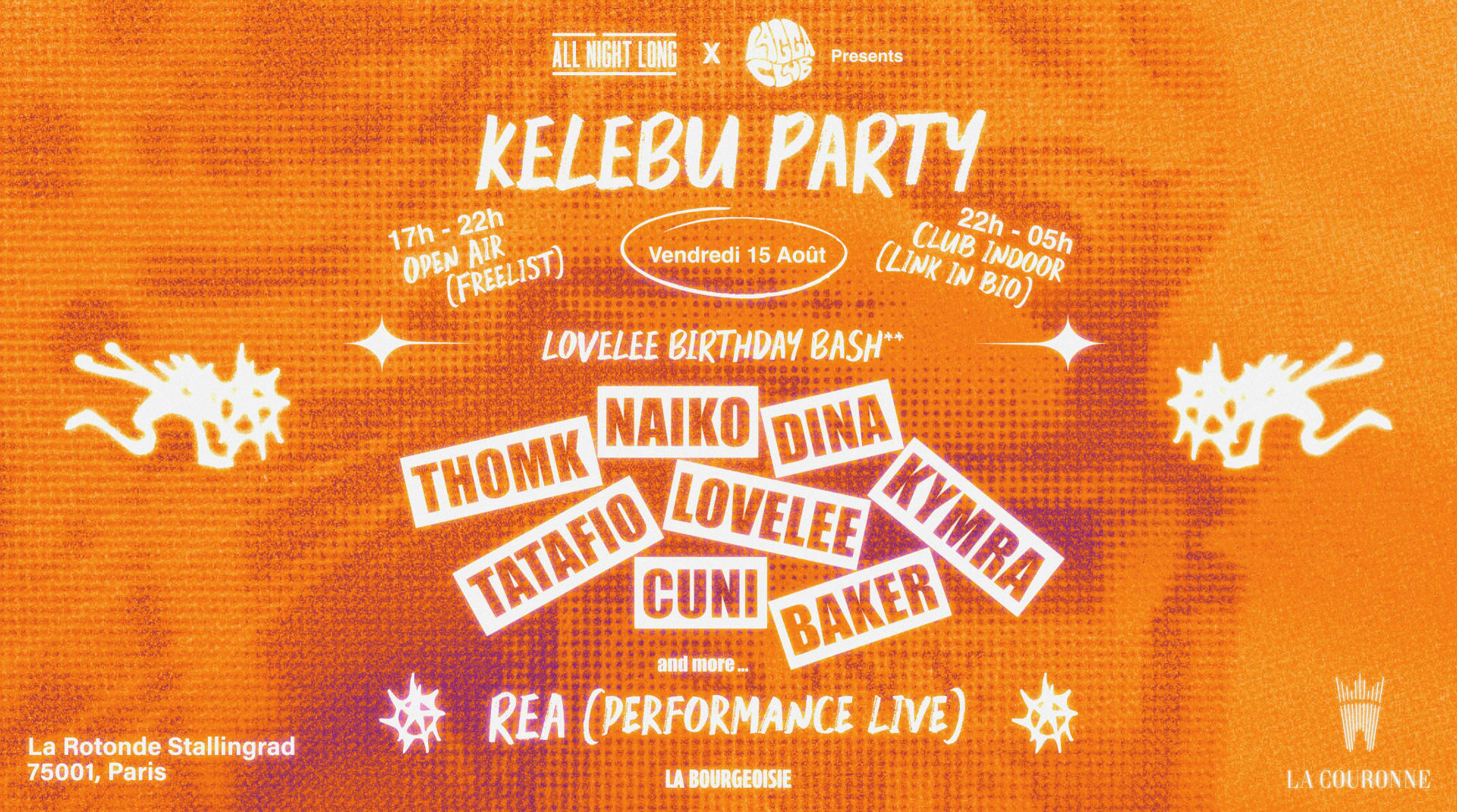 Kelebu Party Open Air & Club Indoor