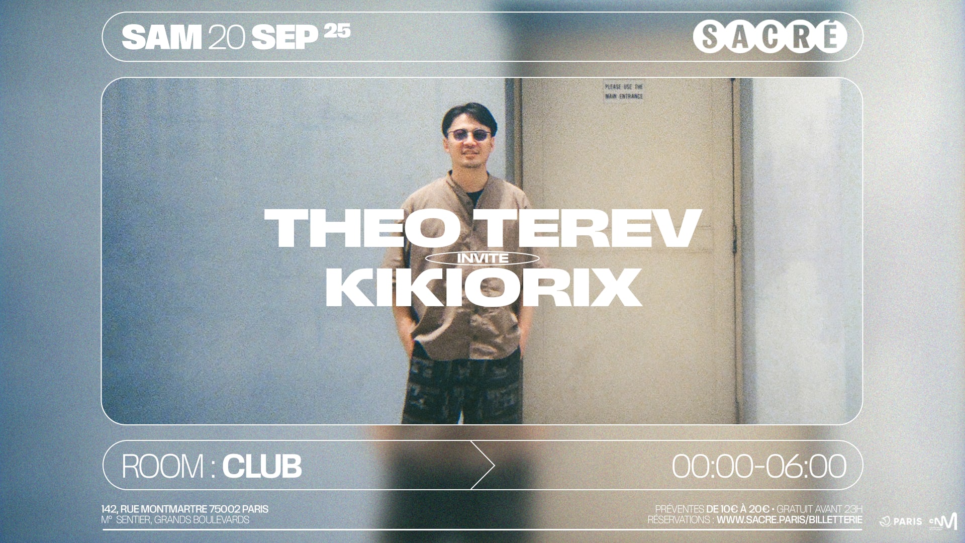 Sacré Présente : Theo Terev Invite Kikiorix