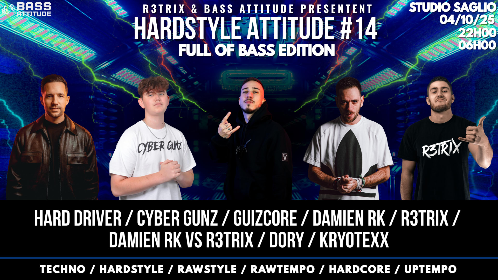 Hardstyle Attitude #14 : Full Of Bass Edition