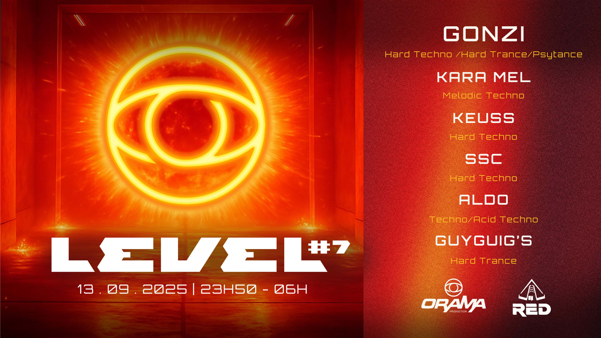 Orama : Level #7 | Gonzi & More... | Red Club | Tours