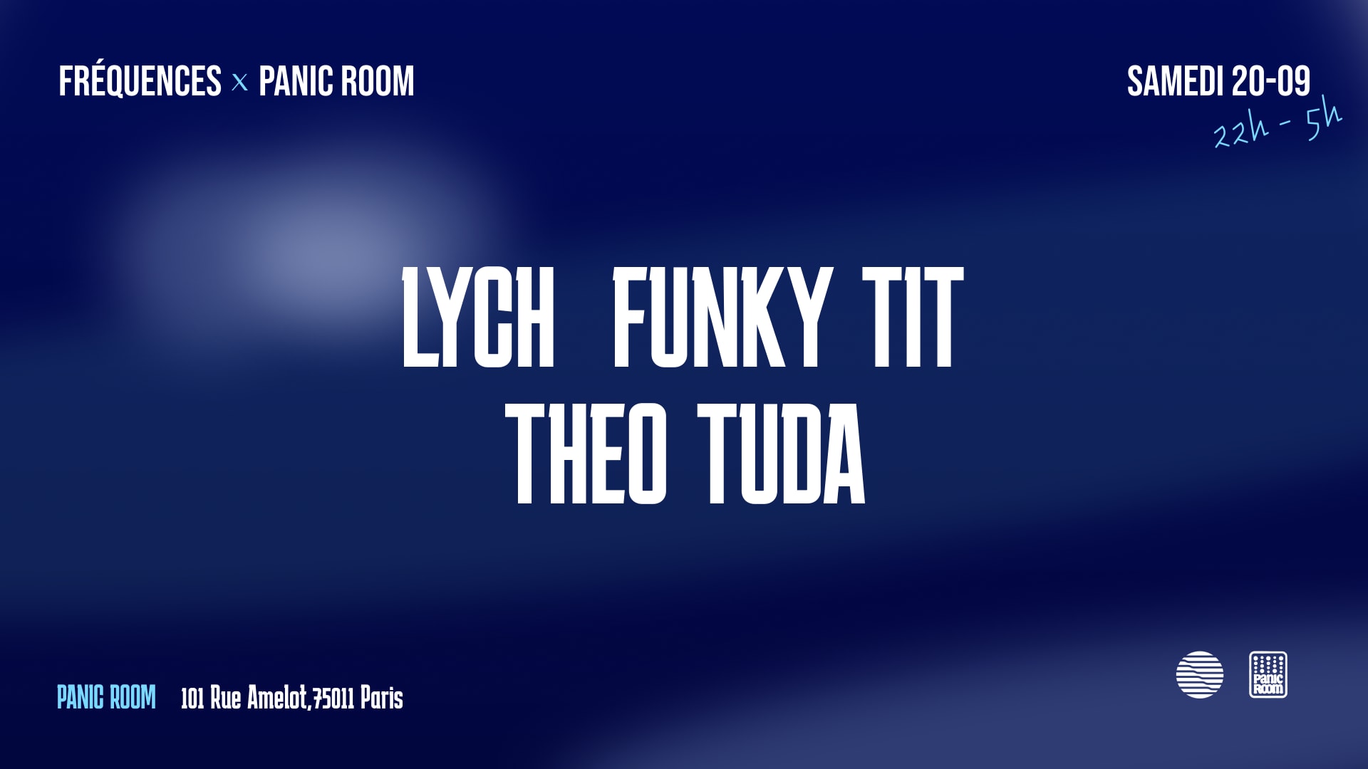Fréquences Présente : Lych, Funky Tit, Theo Tuda