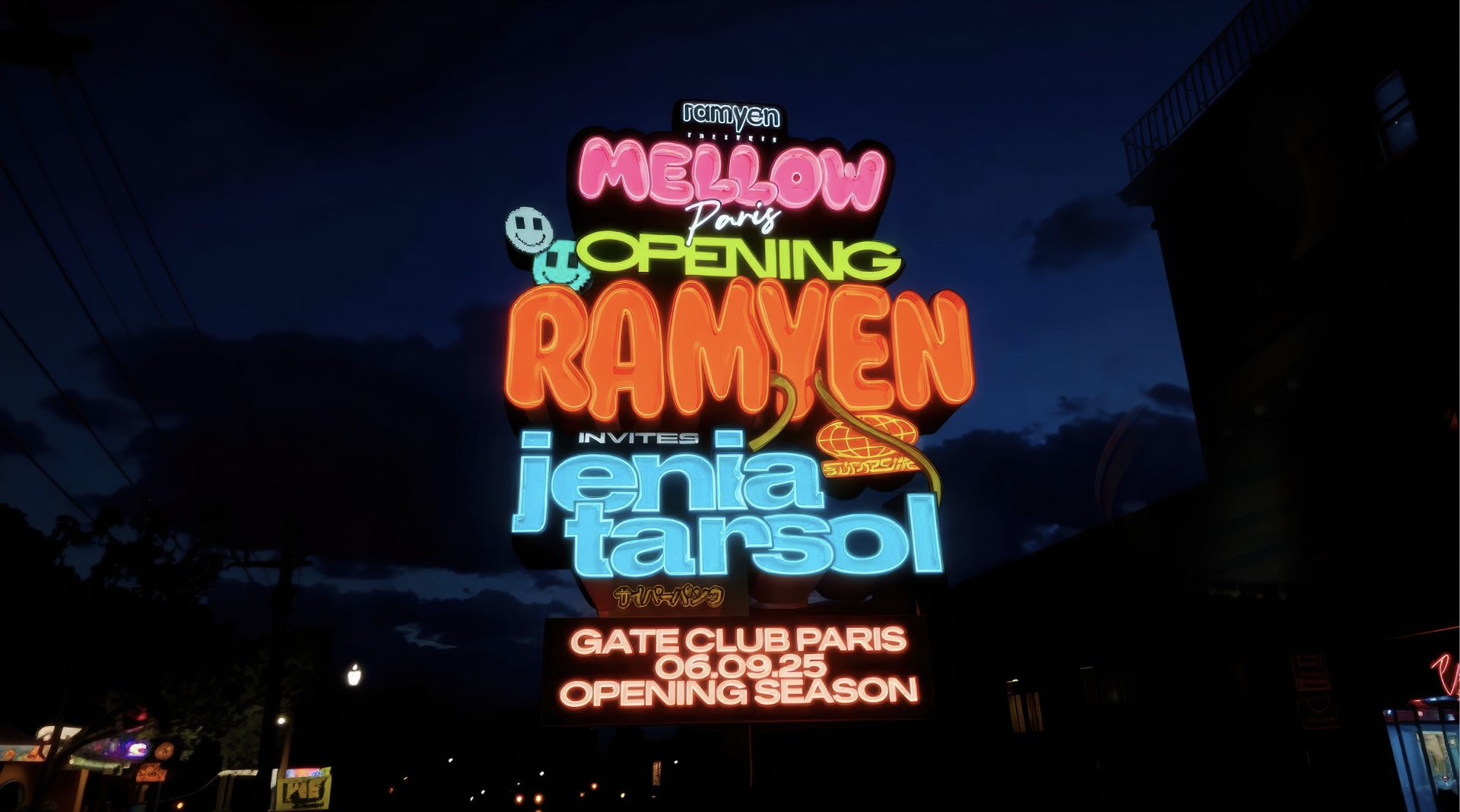 Mellow Opening: Ramyen X Jenia Tarsol