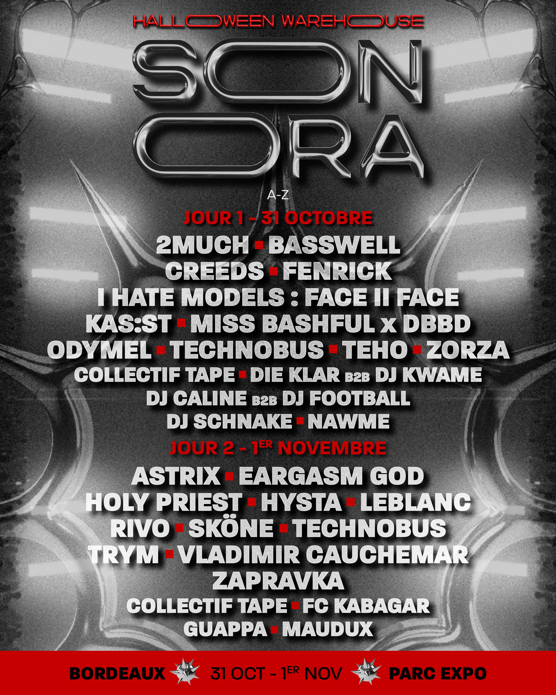 Sonora Bordeaux : Halloween Xxl
