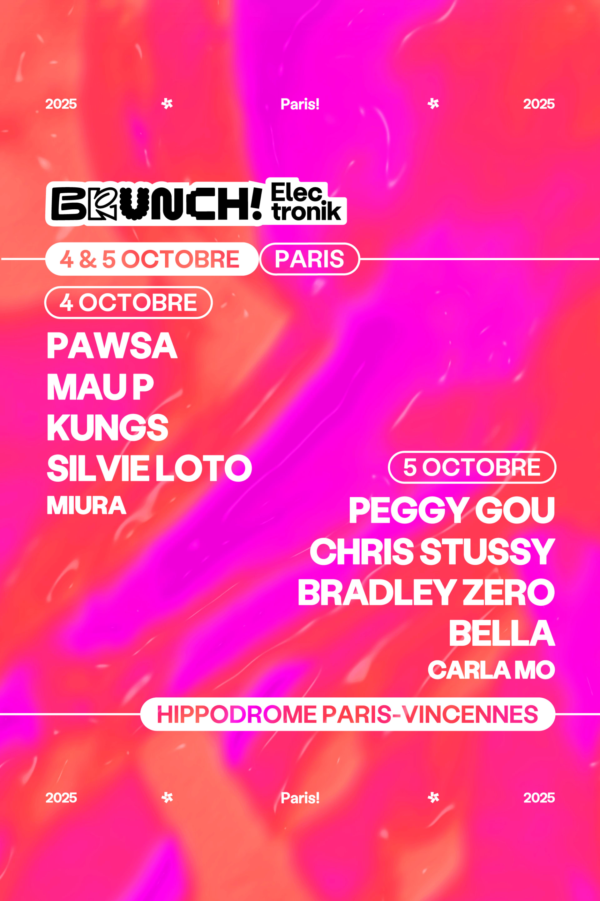 Brunch Electronik Paris 2025