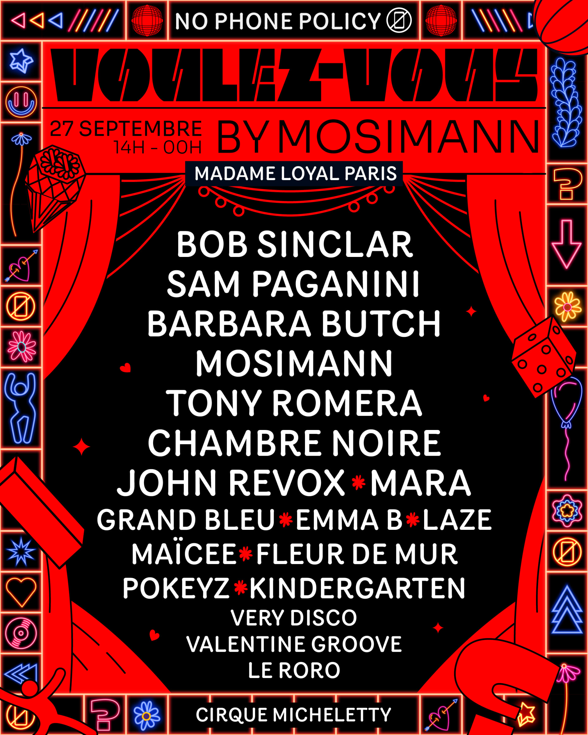Madame Loyal X Voulez Vous : Bob Sinclar, Mosimann & More