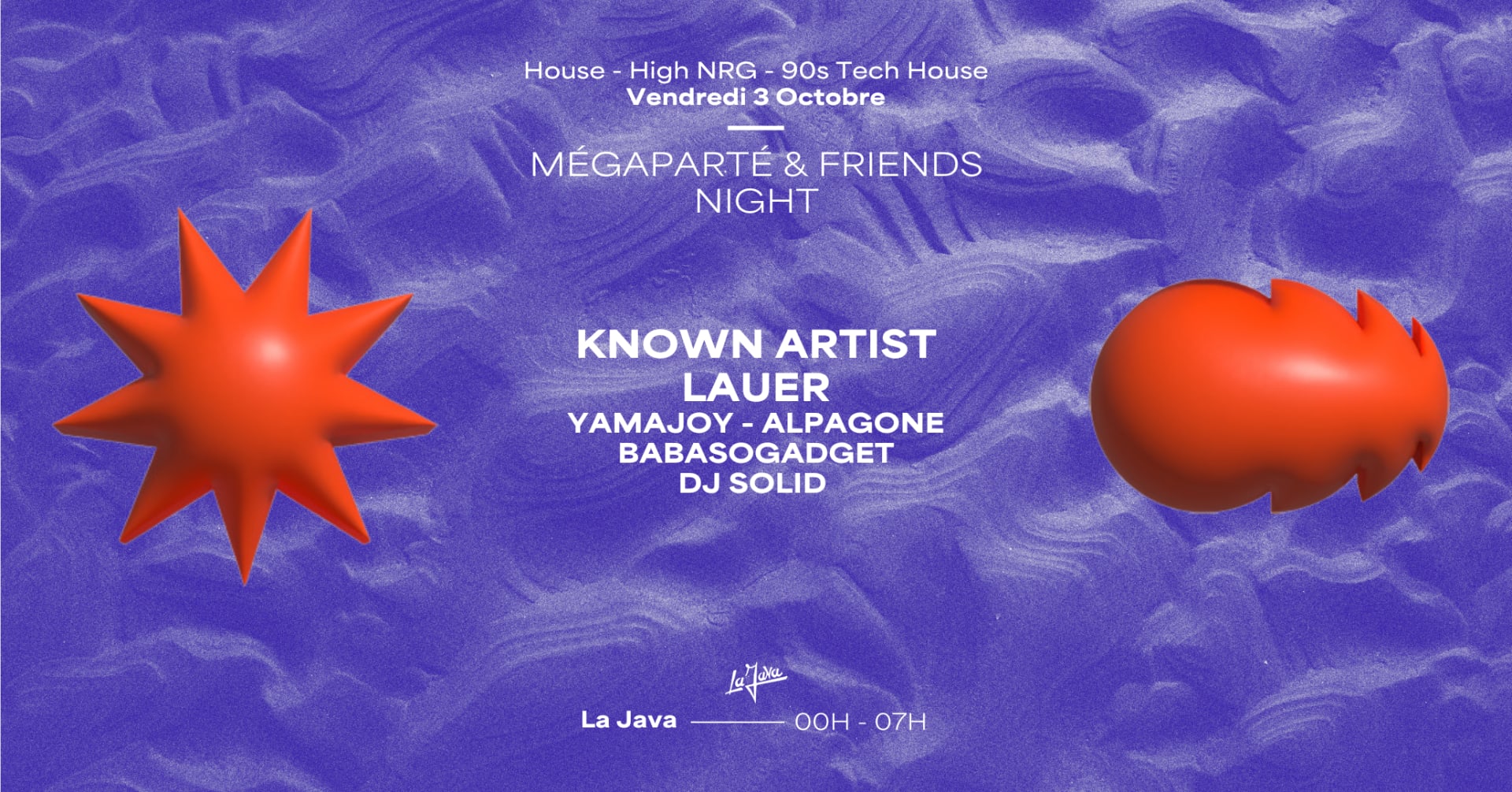 Mégaparté & Friends W/ Known Artist & Lauer