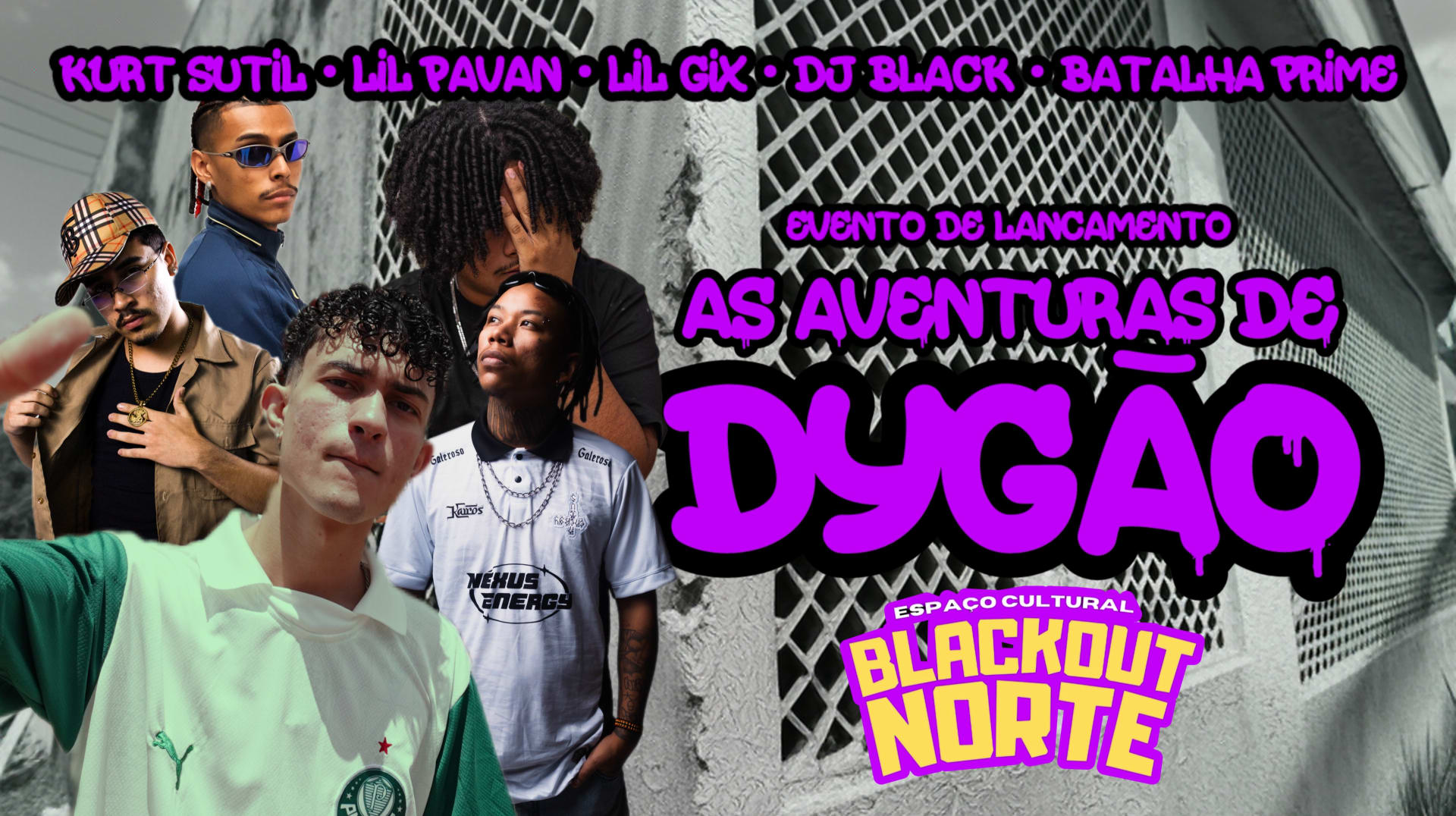 Audição Do Álbum "As Aventuras De Dygão" Blackout Manaus