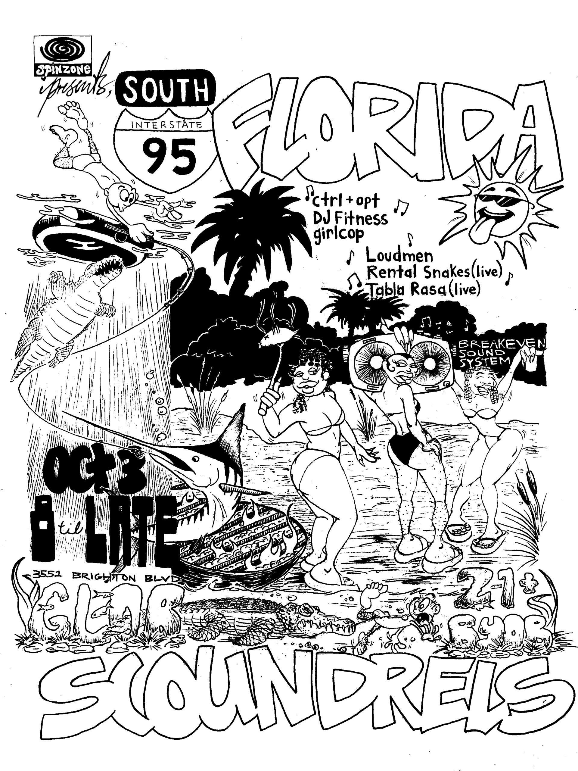 Spin Zone Presents: South Florida Scoundrels