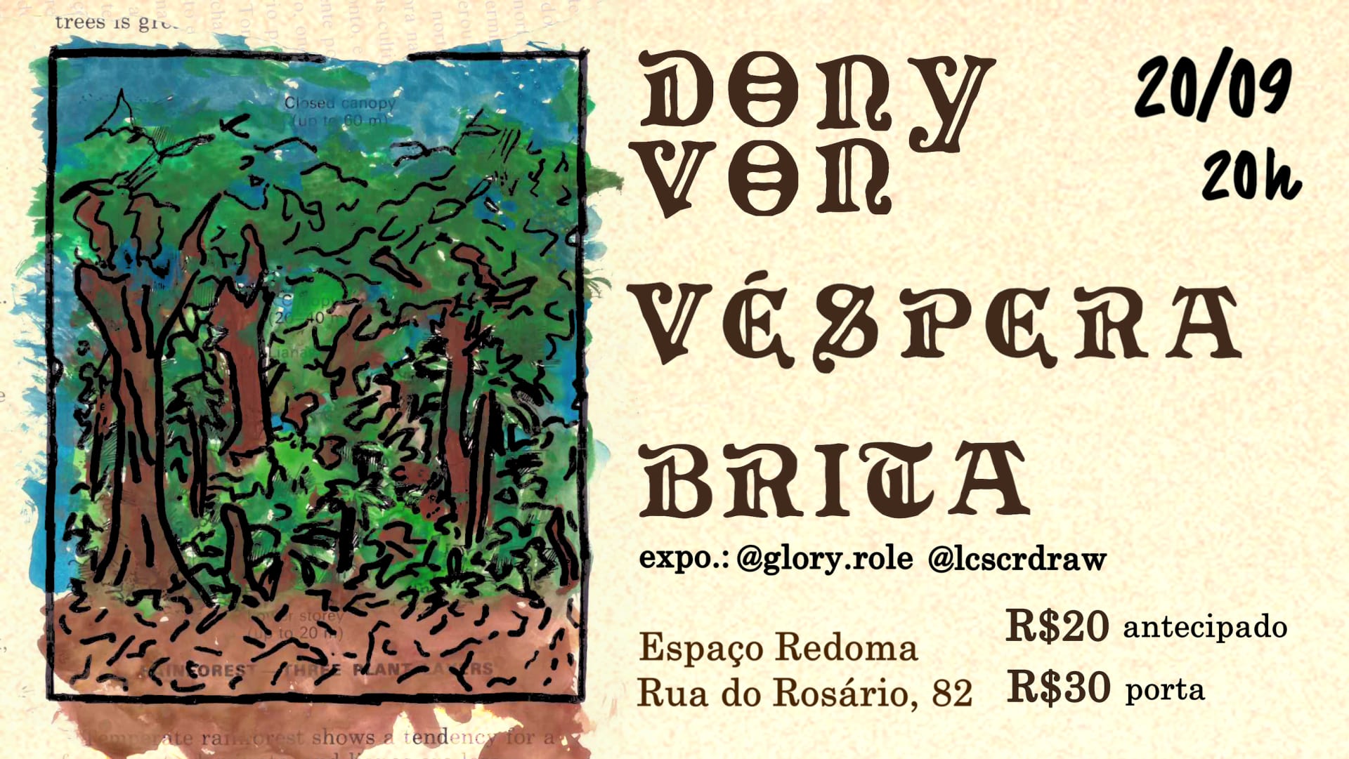 Redoma 20/09 Brita, Dony Von E Véspera