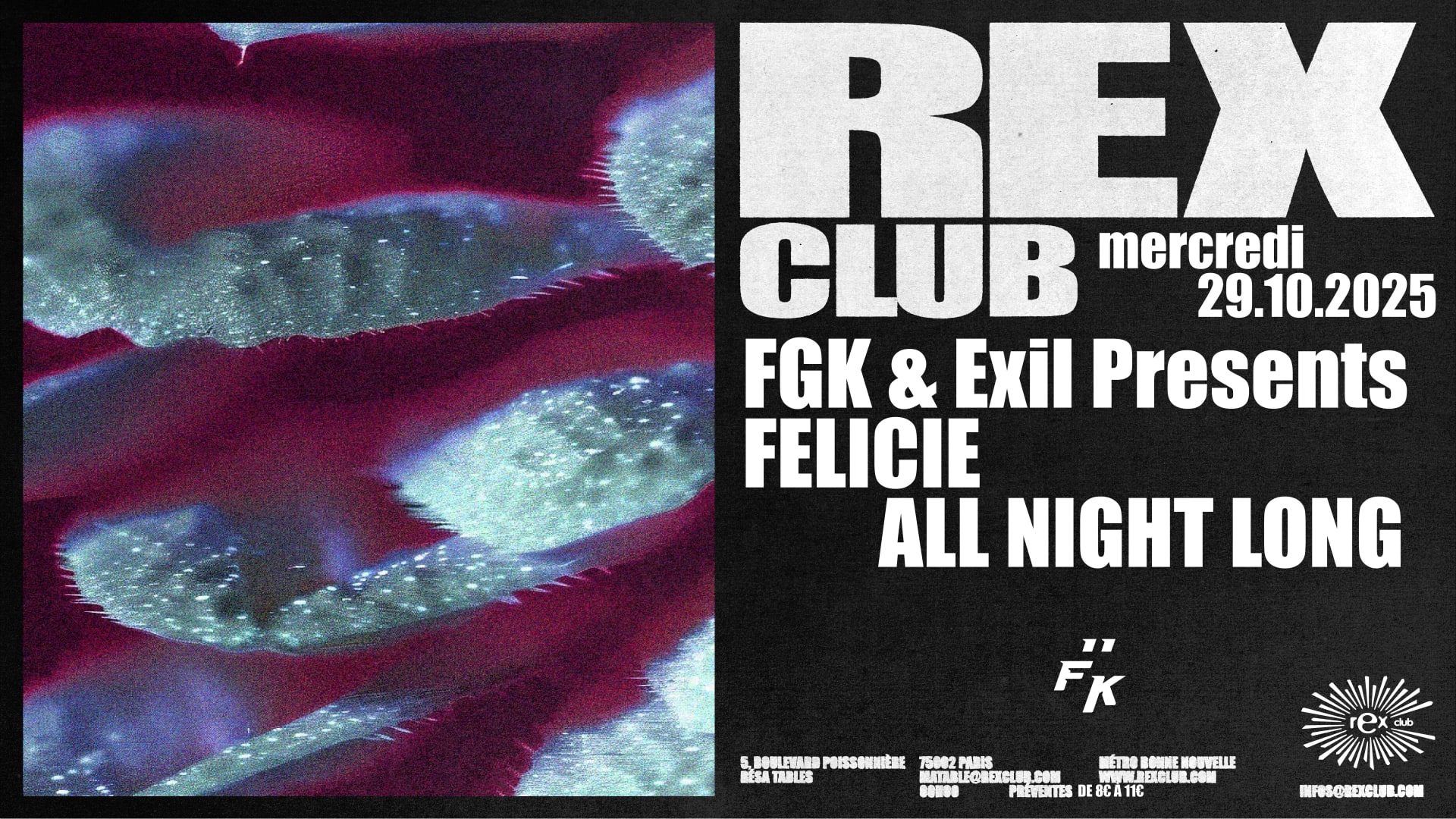 Fastgroove Klub & Exil: Felicie All Night Long