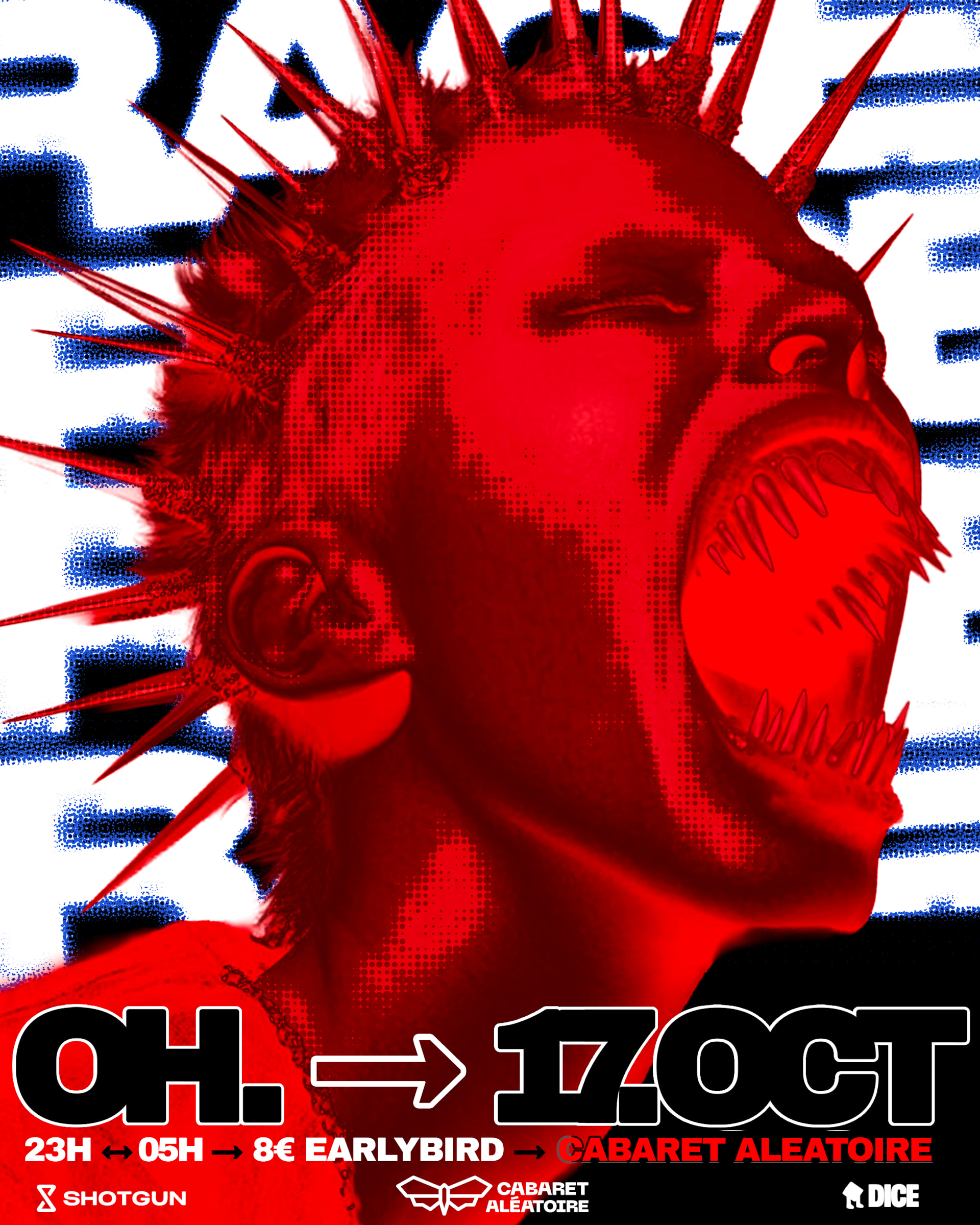 17/10 | La Rage - Club Cabaret X Oh.