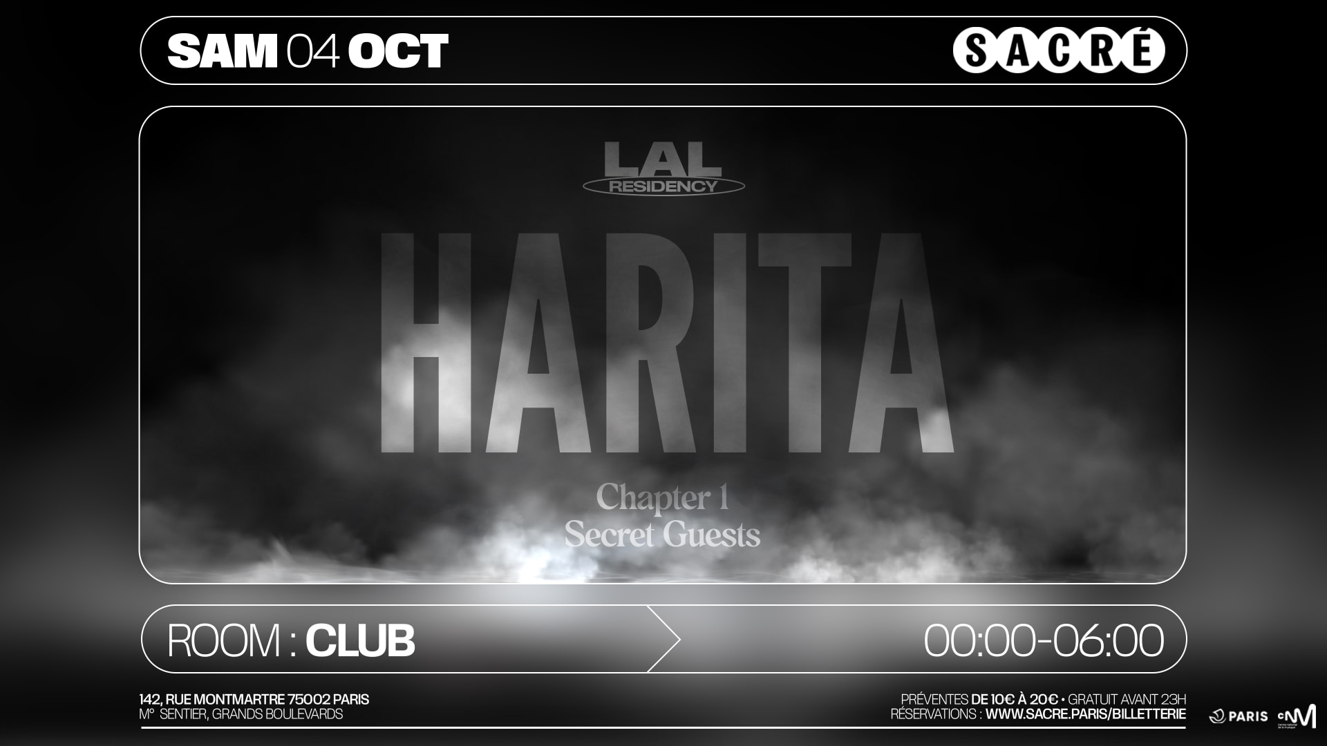 Sacré Présente : Harita By Lal W/ Secret Guests