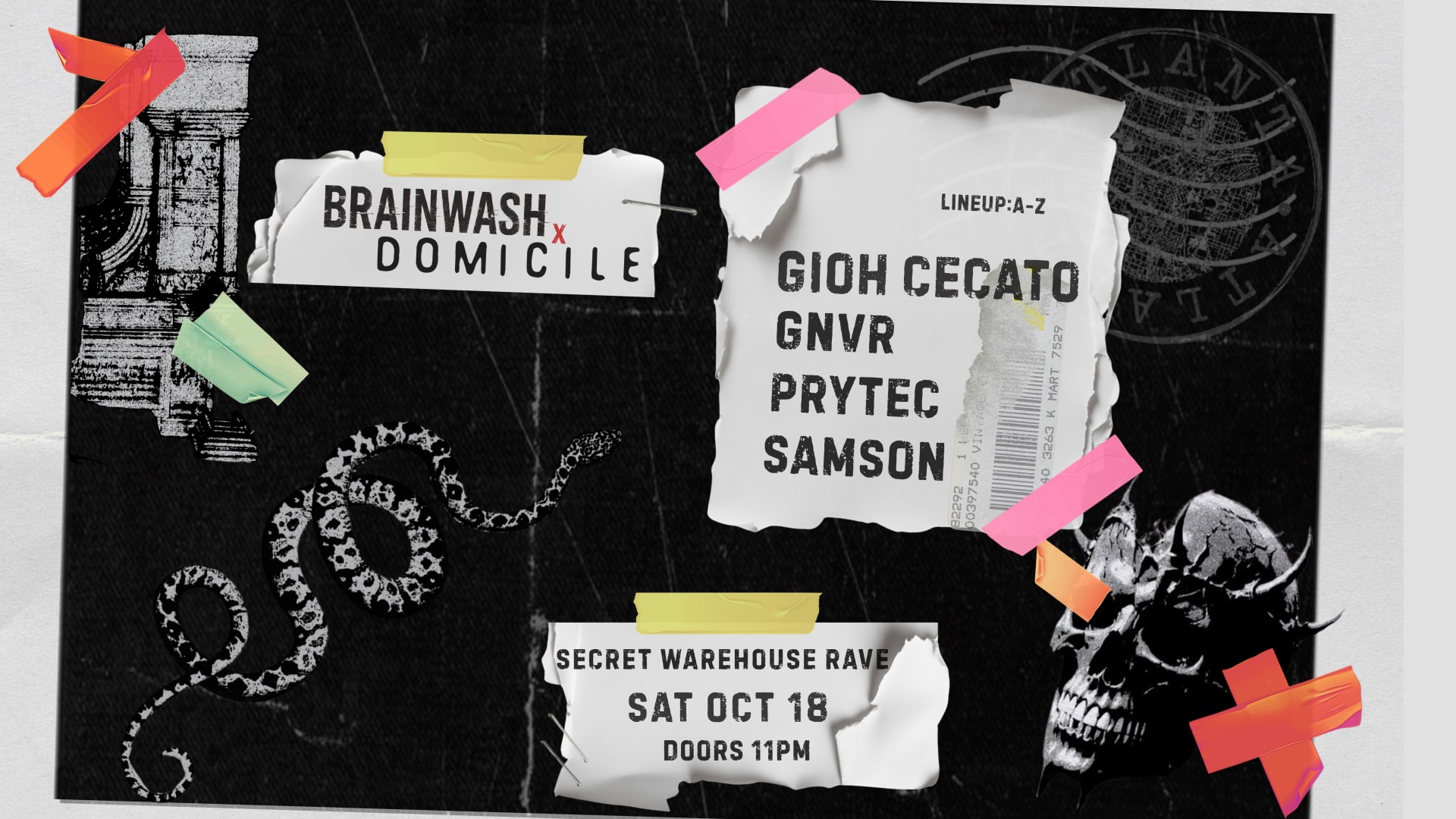 Brainwash X Domicile: Gioh Cecato
