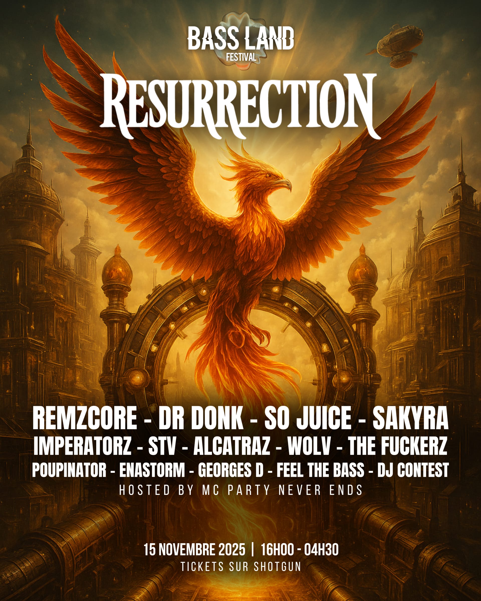 Bass Land Festival : Resurrection | Fort Pélissier / Nancy