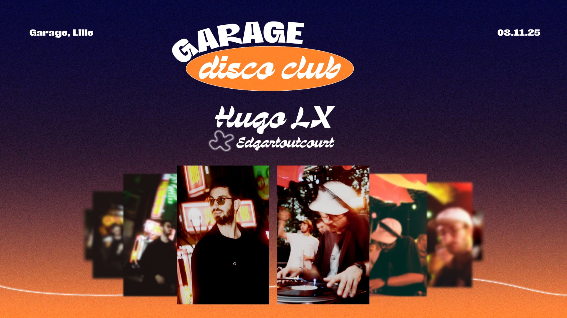Garage Disco Club Présente Hugo LX