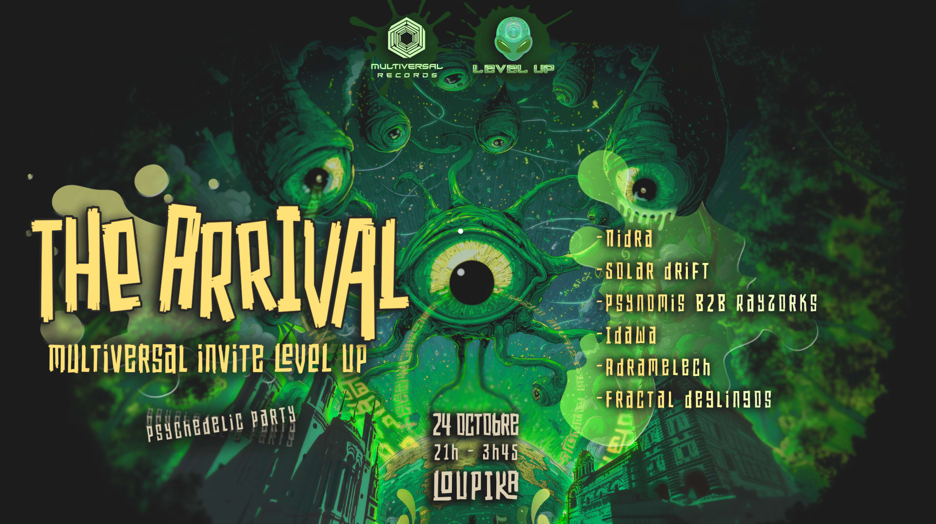 The Arrival - Multiversal Records Invite Level Up