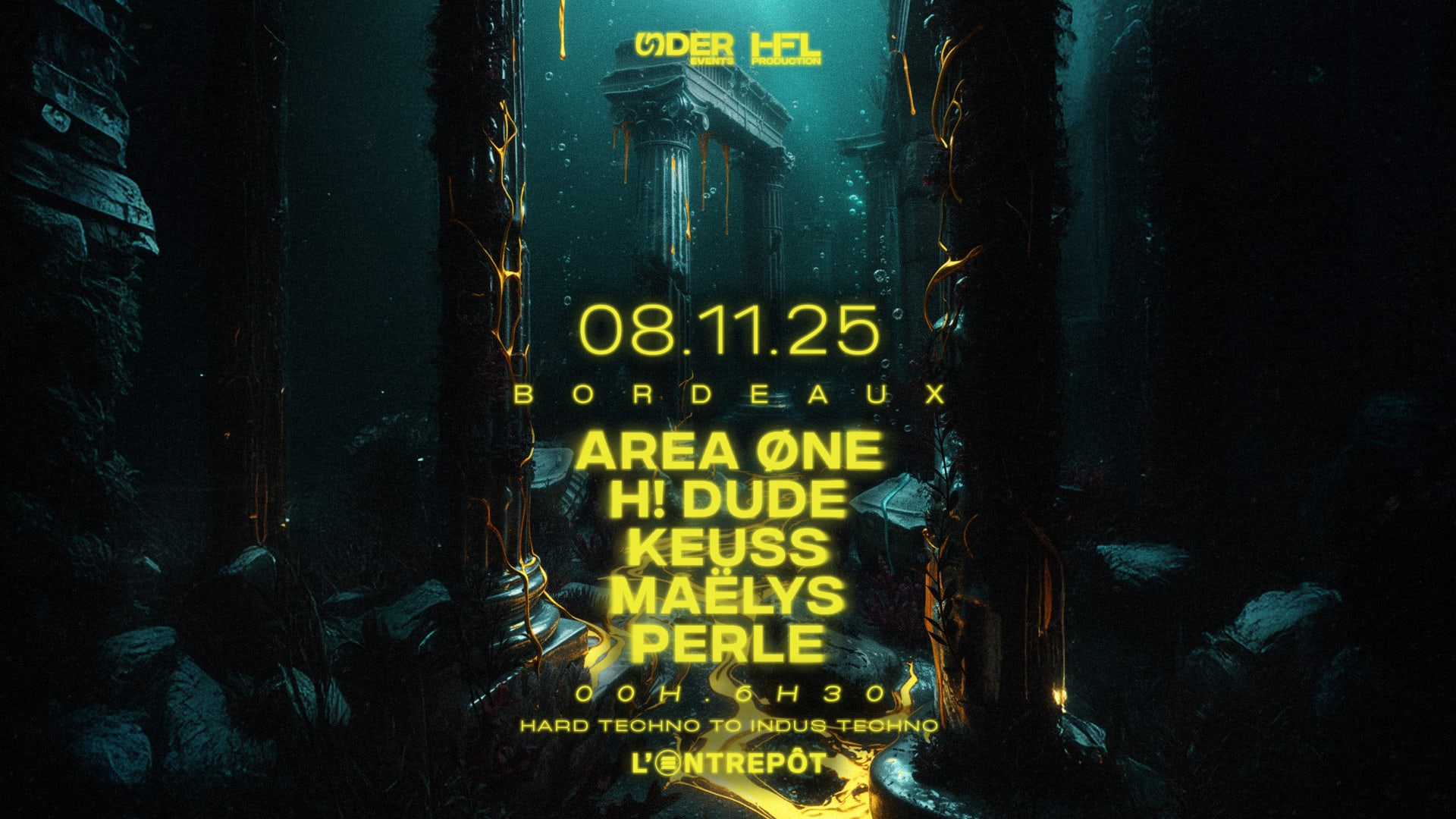 Under Events W/ H! Dude, Area Øne, Perle & More ...