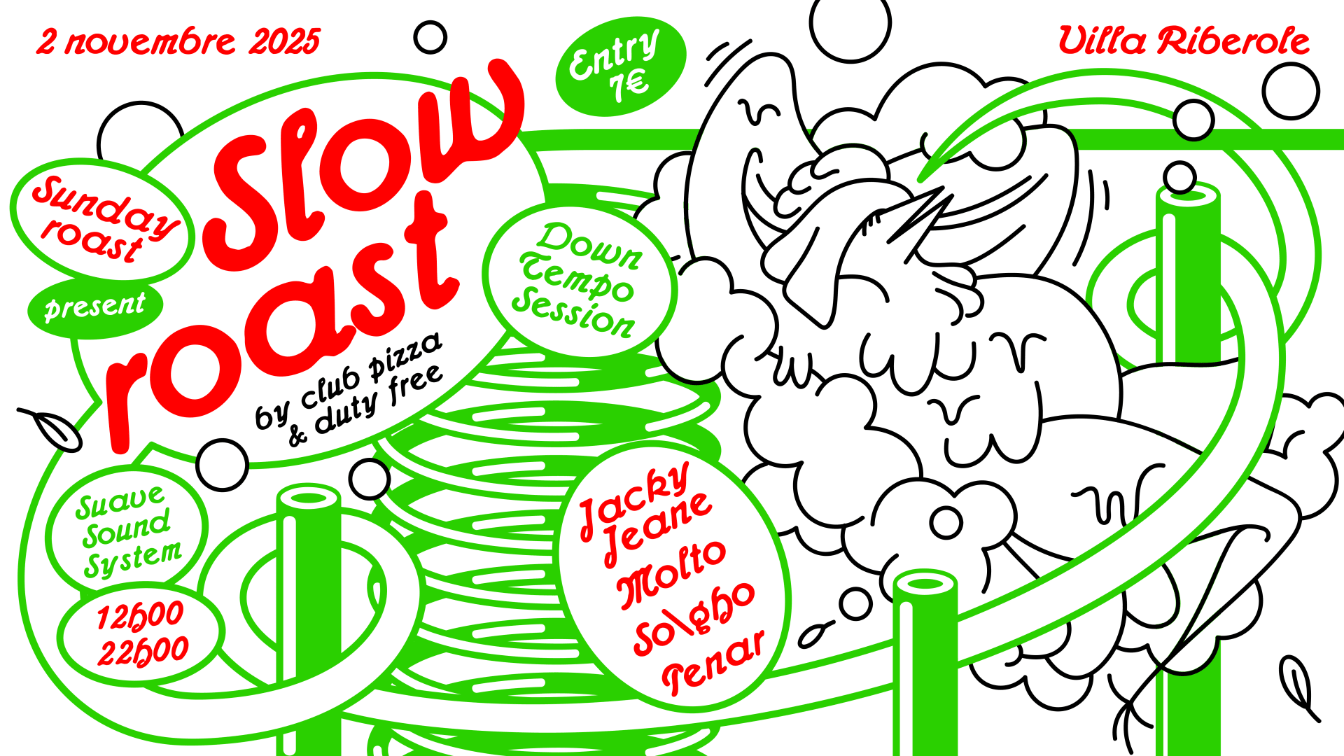 Slow Roast W/ Jacky Jeane, Molto